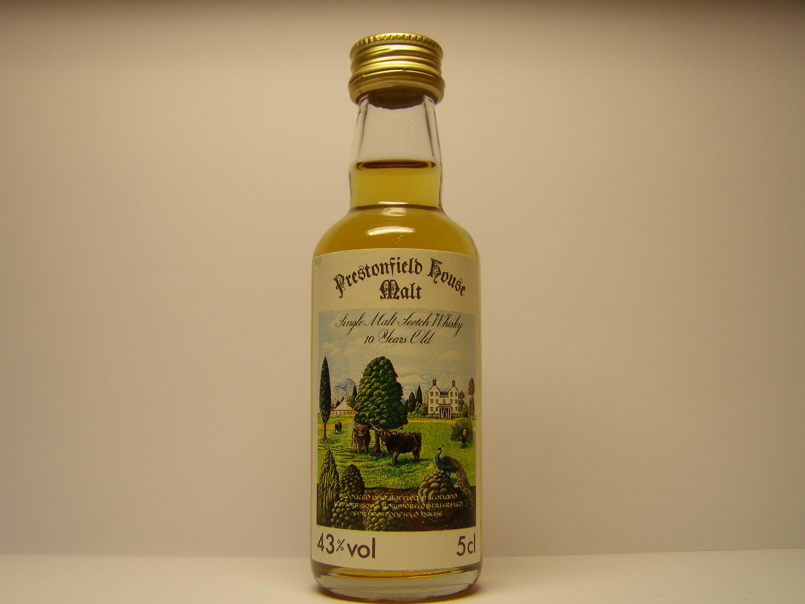 PRESTONFIELD HOUSE SMSW 10yo 5cl 43%vol