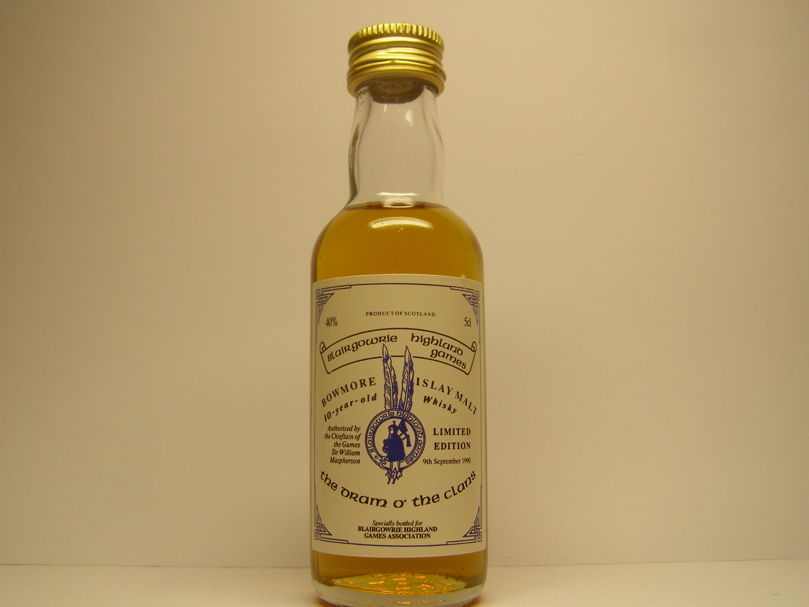 Blairgowie highland games IMW 10yo 5cl 40%