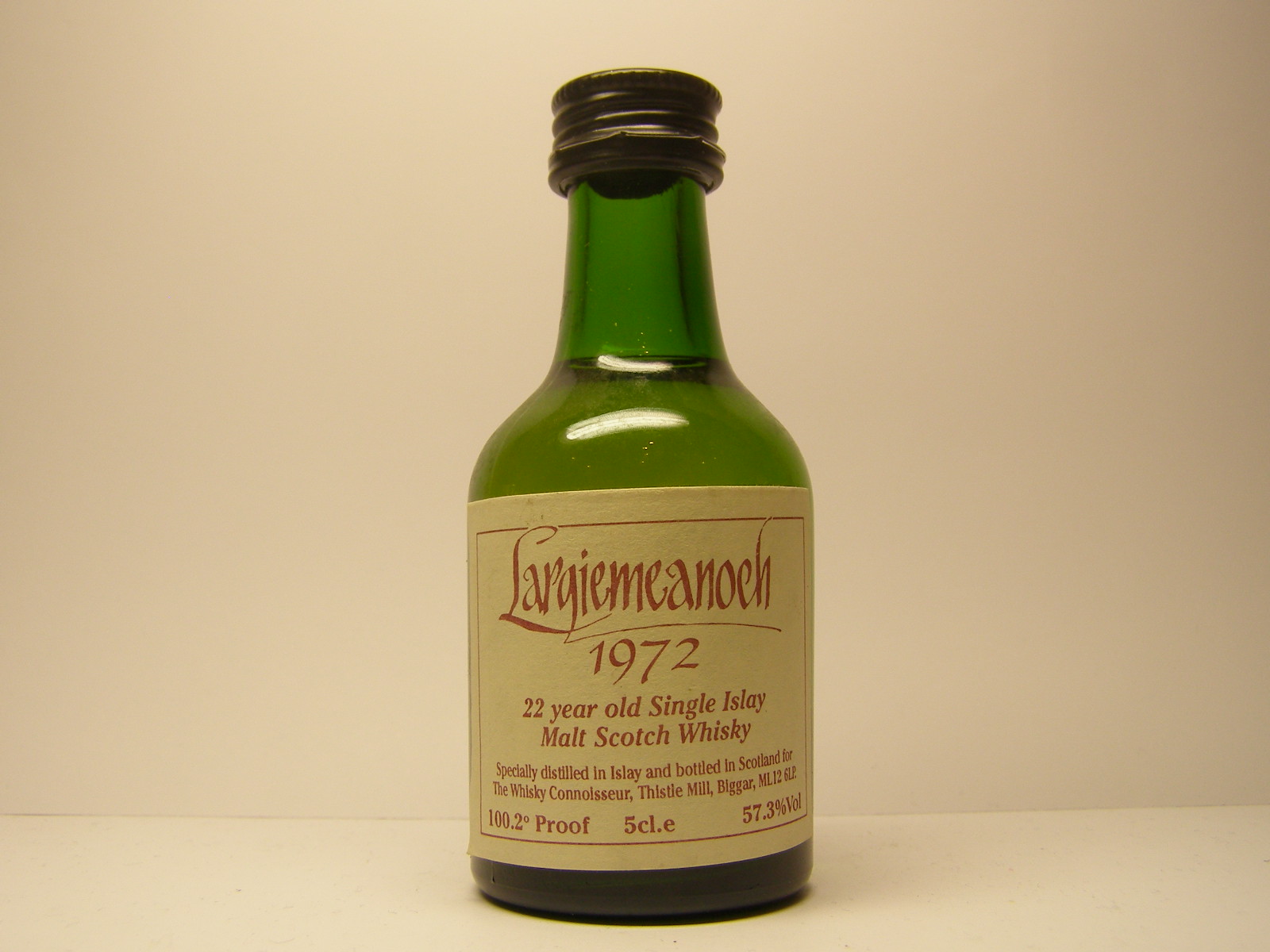 LARGIEMEANOCH SIMSW 22yo 1972 5cl.e 100,2´Proof 57,3%Vol.