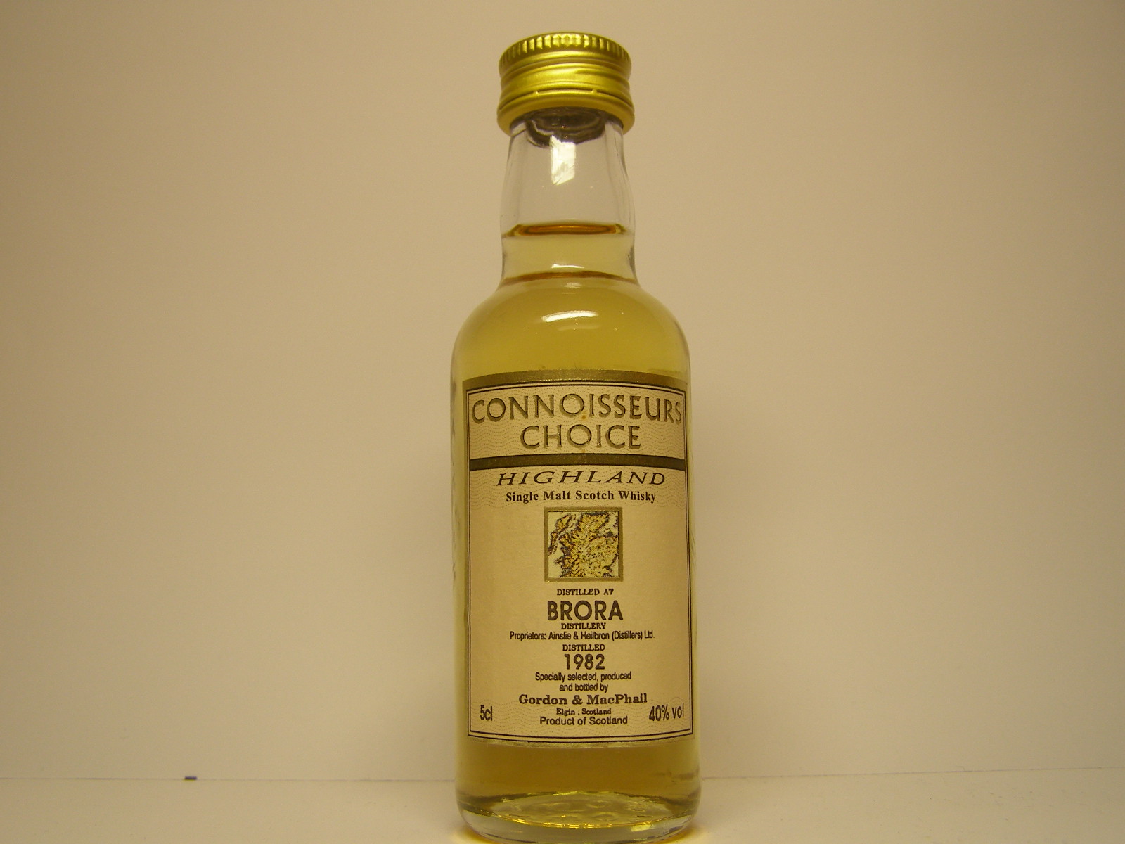 HSMSW 1982 "Connoisseurs Choice" 5cl 40%vol