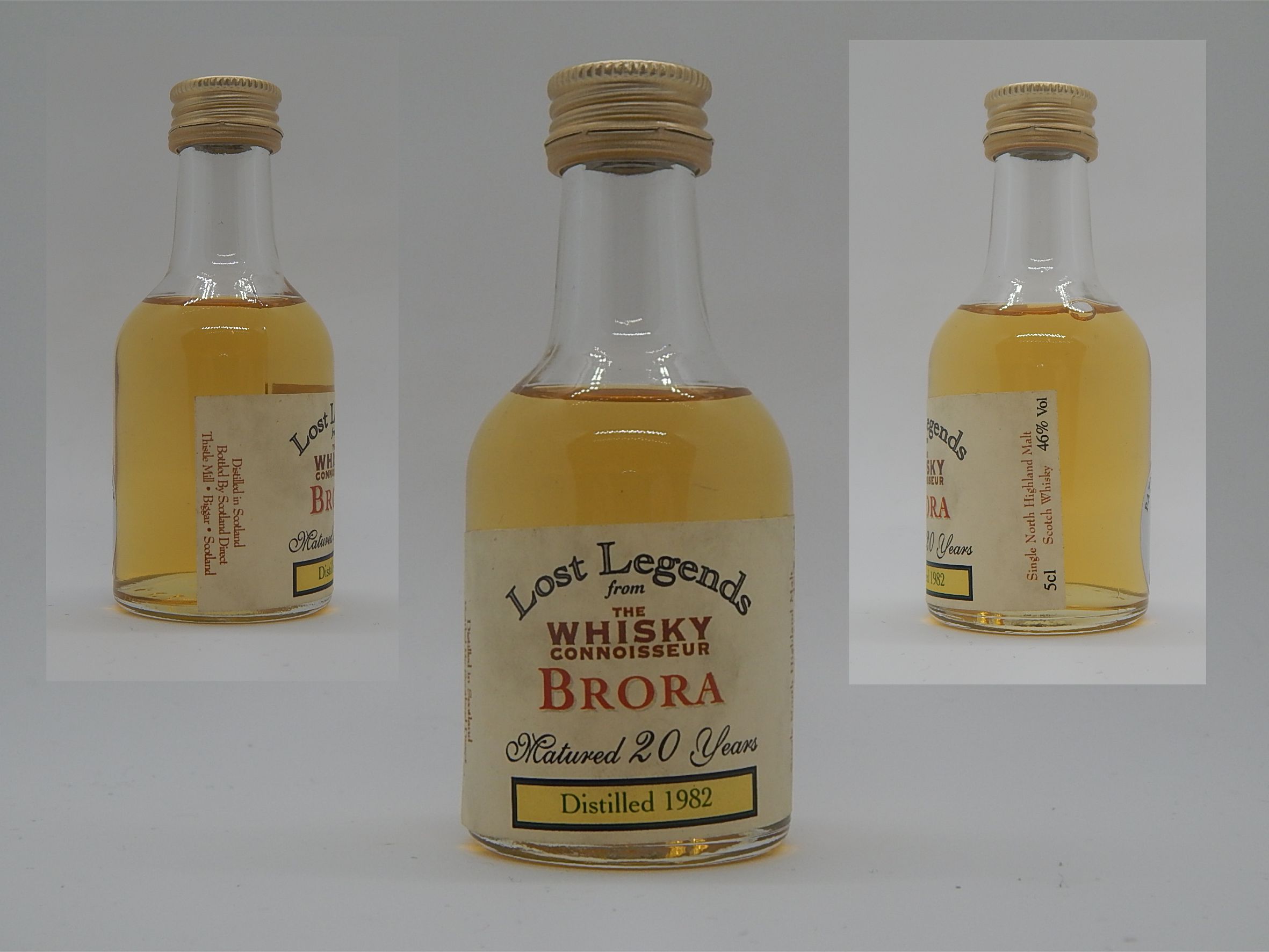 SNHMSW 20yo 1982 "Whisky Connoisseur Lost Legends" 5cl 46%Vol