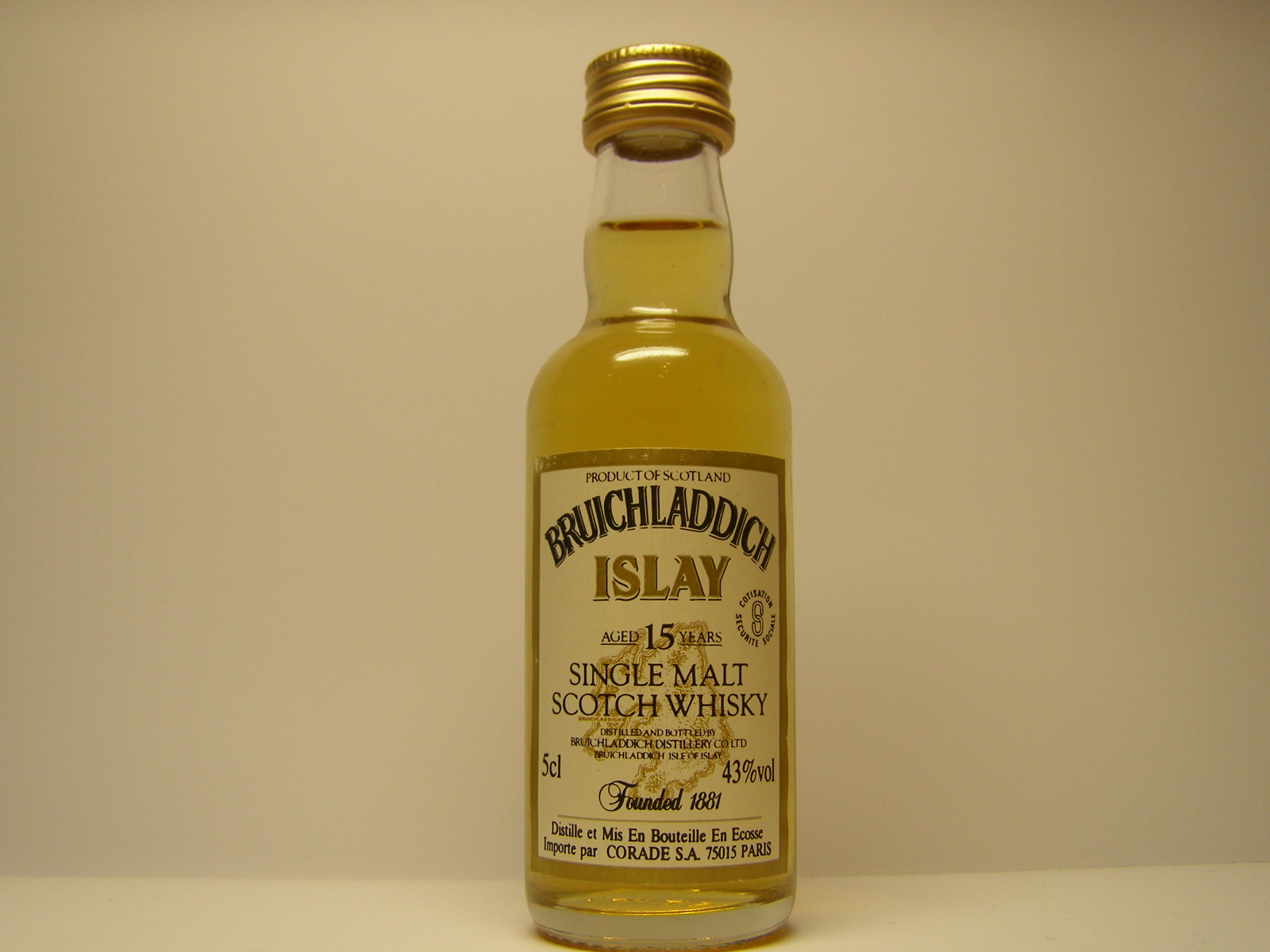 ISMSW 15yo 5cl 43%vol