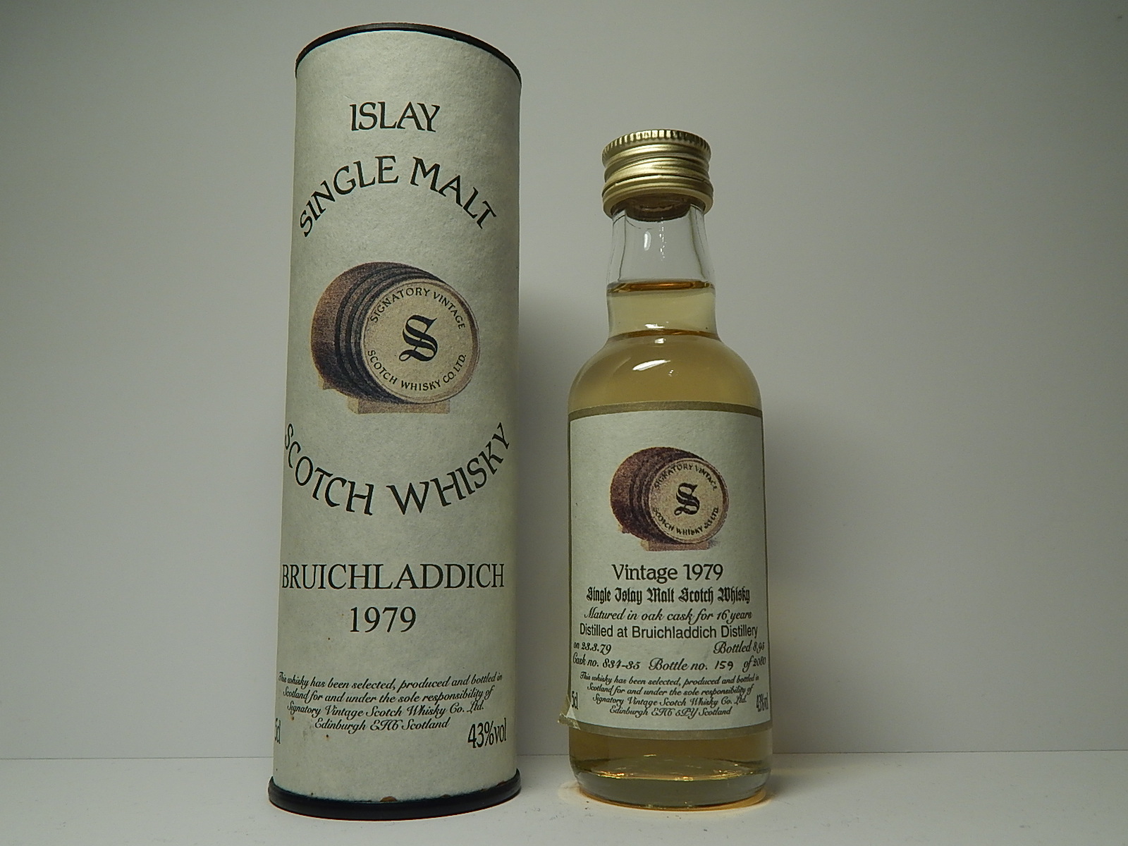 SIMSW 16yo 1979-1995 "Signatory" 5cl 43%vol