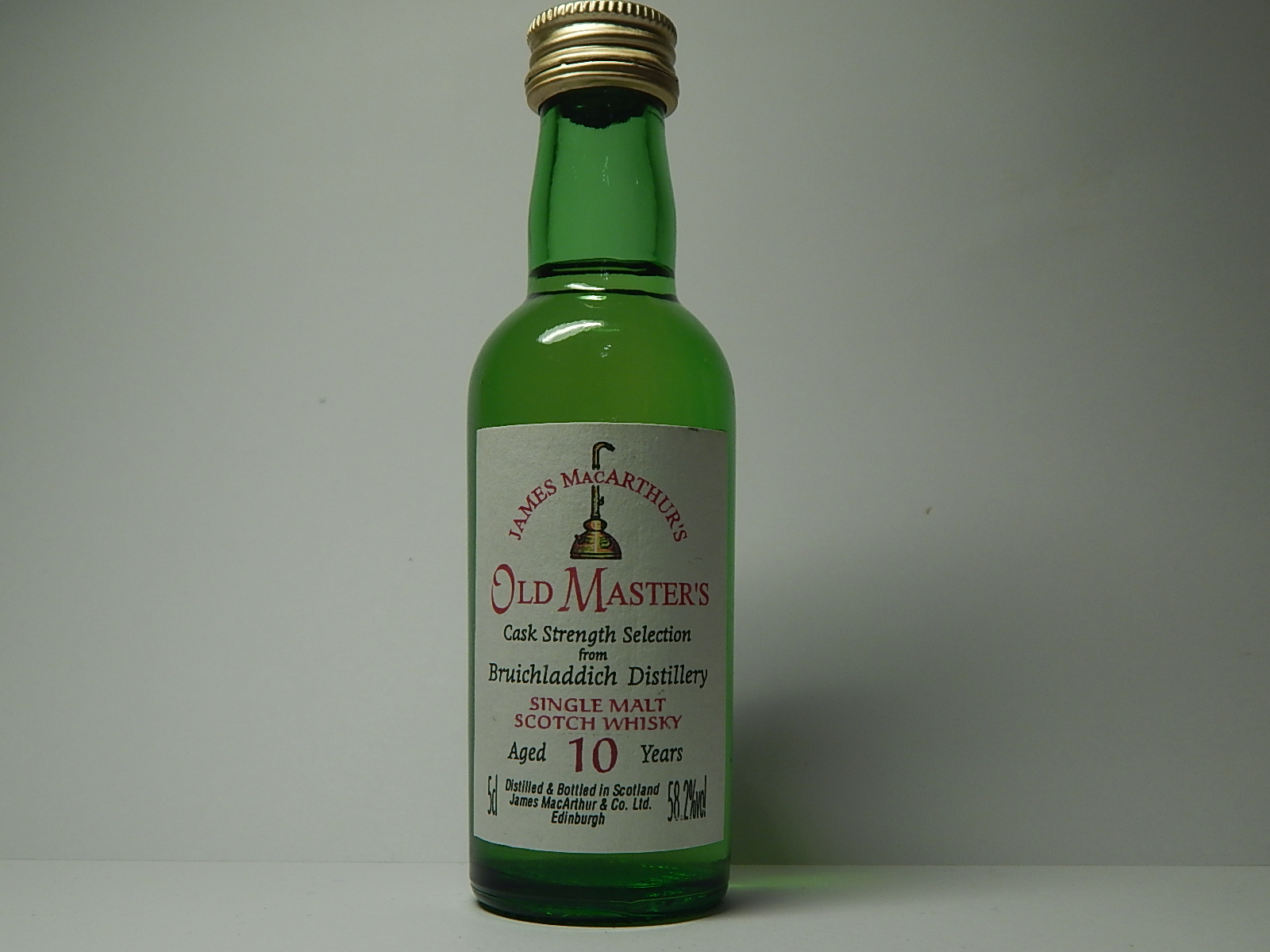 OLD MASTER´S SMSW 10yo "James MacArthur´s" 5cl 58,2%vol