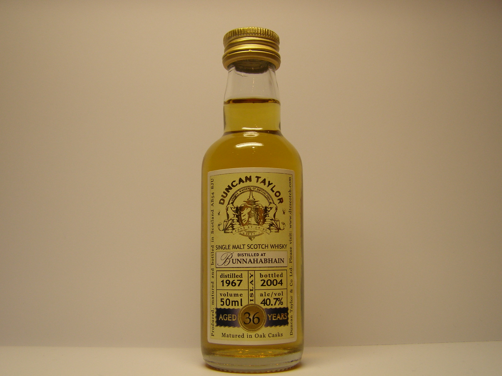 SMSW 36yo 1967-2004 "Duncan Taylor" 50ml 40,7%alc/vol