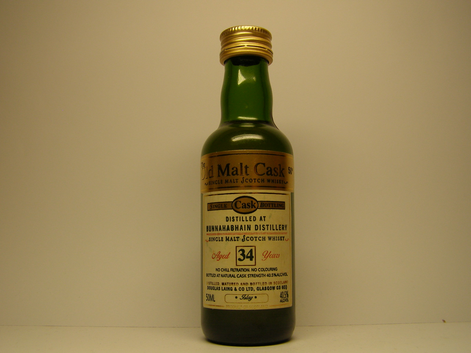 ISMSW 34yo "Old Malt Cask" 50ML 40,5%ALC/VOL