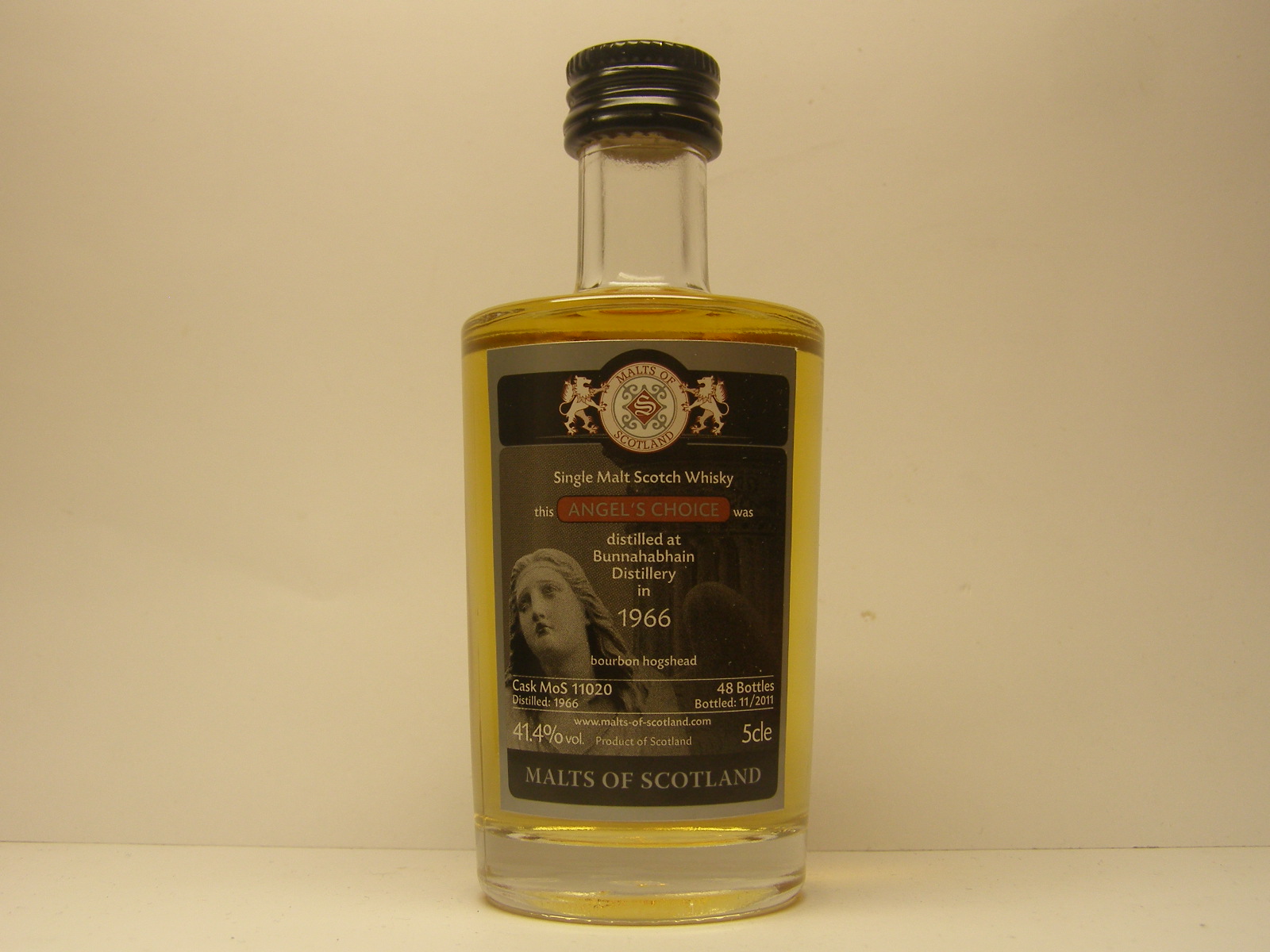 ANGEL´S CHOICE SMSW 45yo 1966-2011 "Malts of Scotland" 5cle 41,4%vol. 