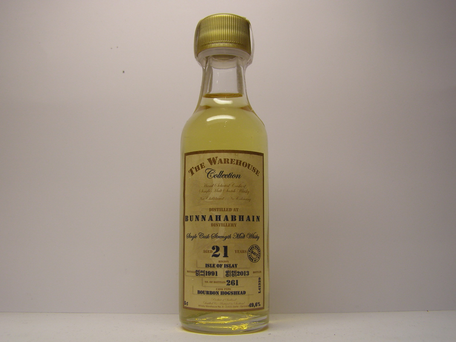 SCSMW 21yo 1991-2013 "The Warehouse Collection" 5cl 49,6%