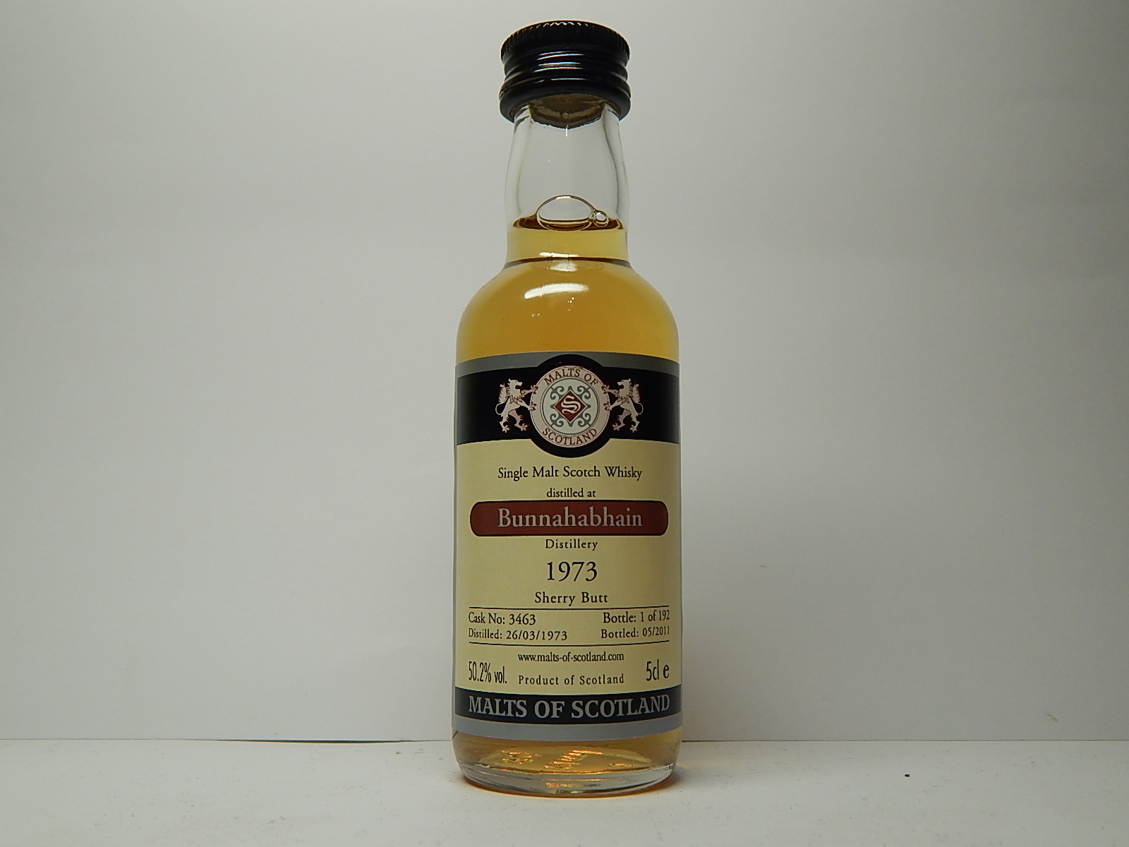 SMSW 38yo 1973-2011 "Malts of Scotland" 5cle 50,2%vol.