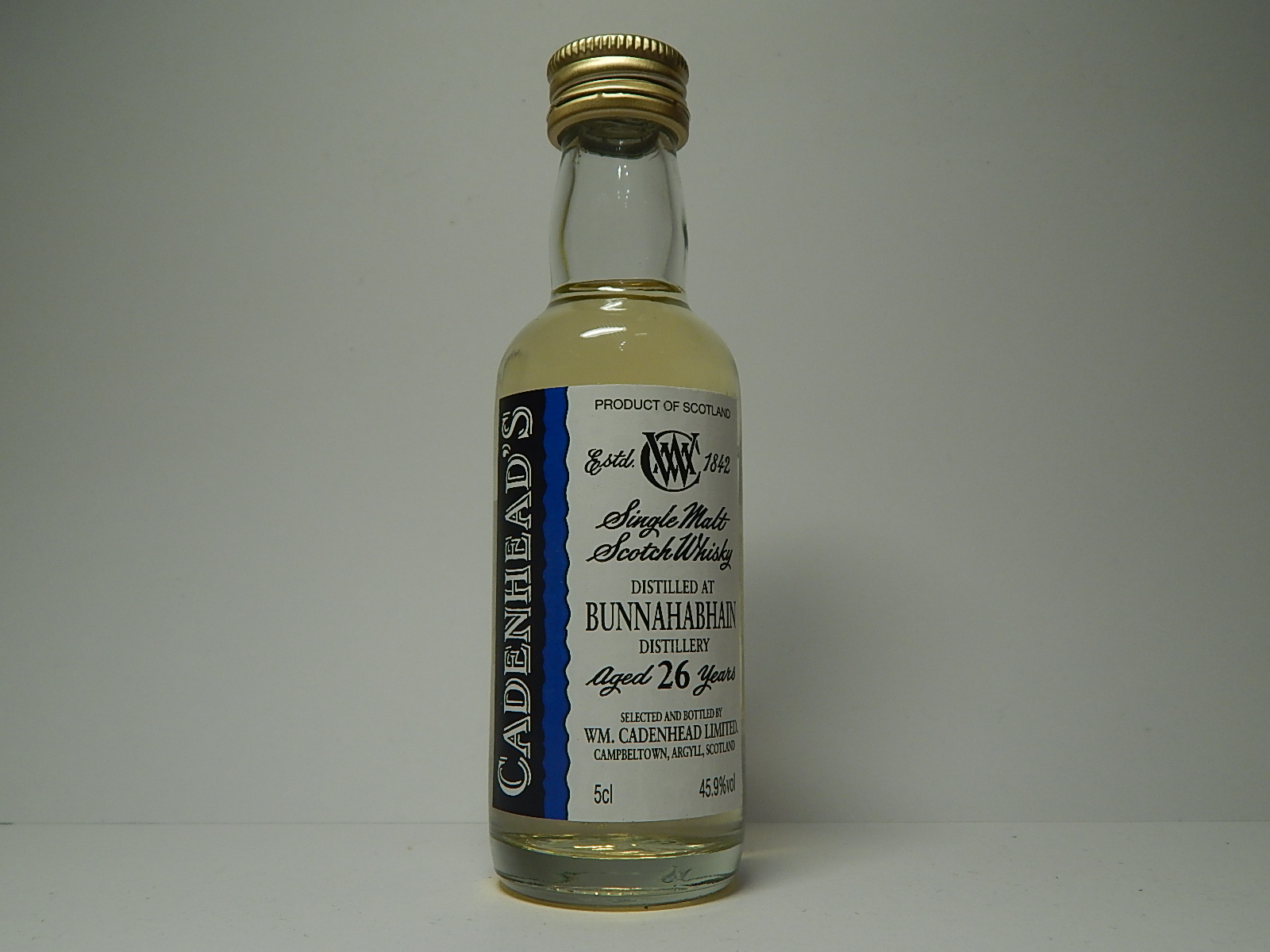 SMSW 26yo "Cadenhead´s" 5cl 45,9%vol