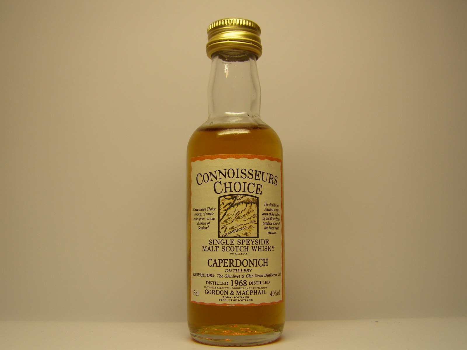 SSMSW 1968 "Connoisseurs Choice" 5cl 40%vol