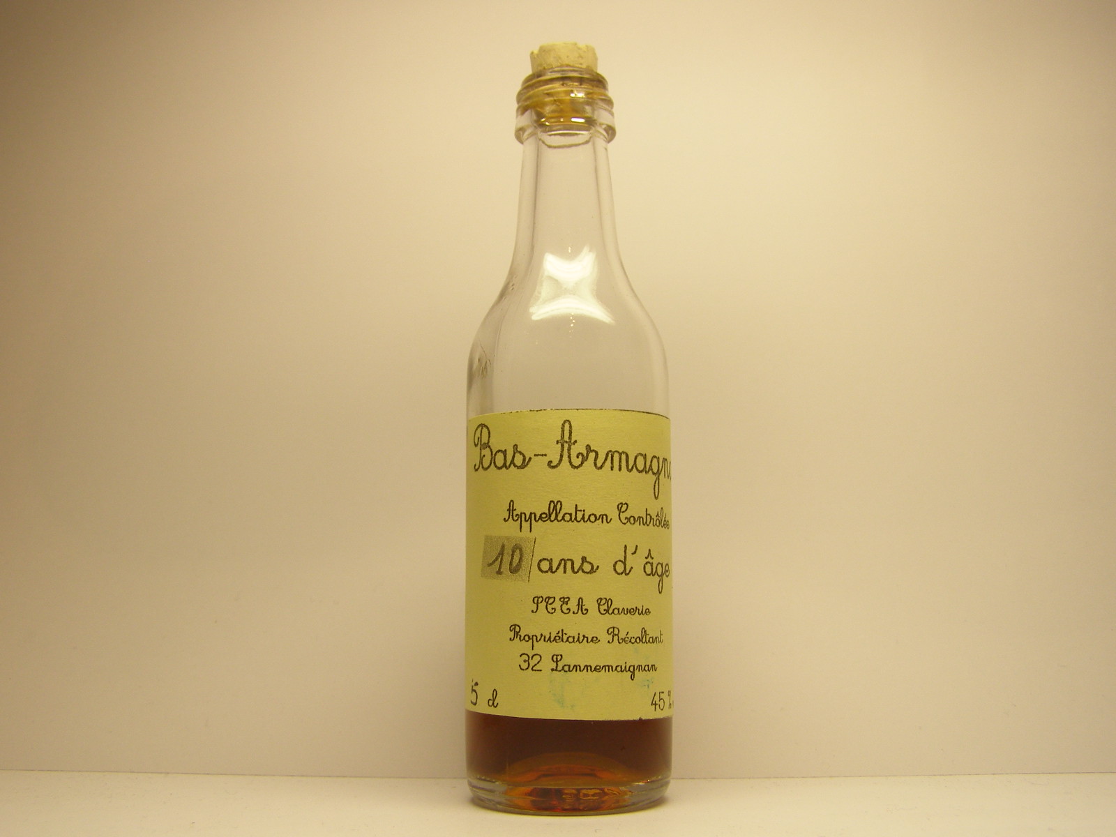 CLAVIERE 10 ans Bas Armagnac