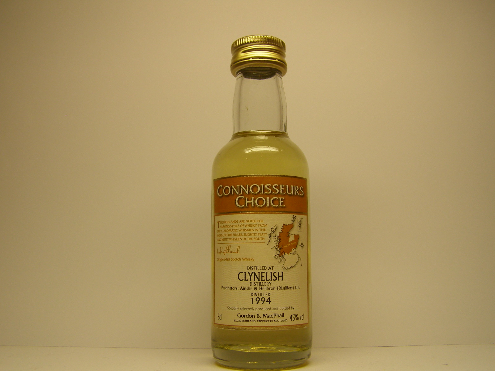 HSMSW 1994 "Connoisseurs Choice" 5cl 43%vol