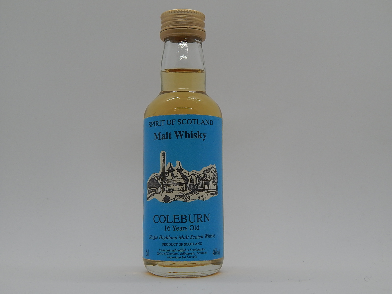 SHMSW 16yo "Spirit of Scotland" 5cl 46%vol