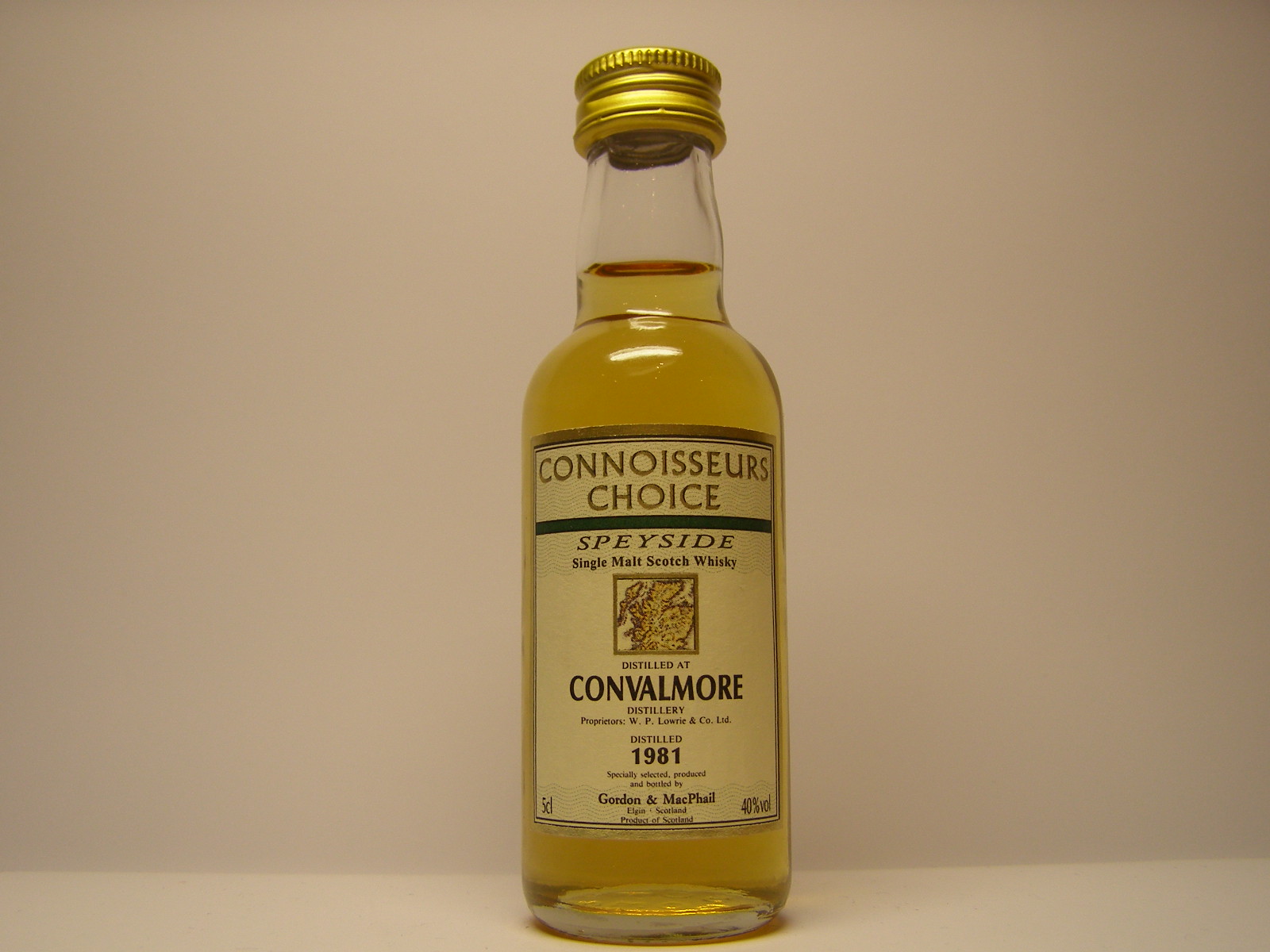 SSMSW 1981 "Connoisseurs Choice" 5cl 40%vol