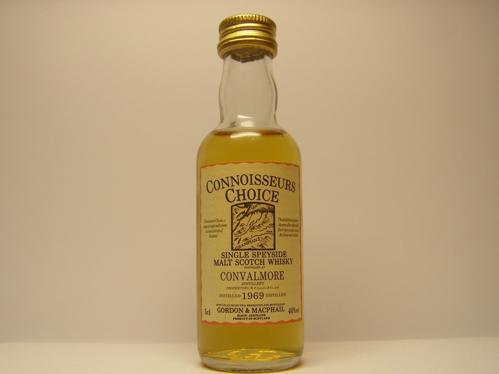 SSMSW 1969 "Connoisseurs Choice" 5cl 40%vol