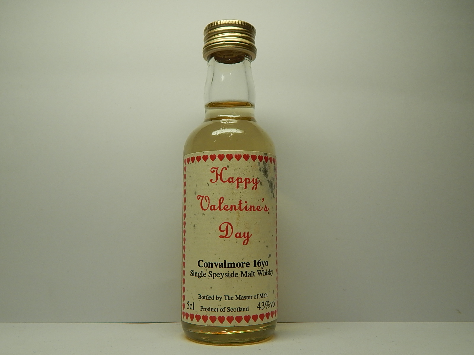 HAPPY VALENTINE´S DAY SSMW 16yo 5cl 43%vol