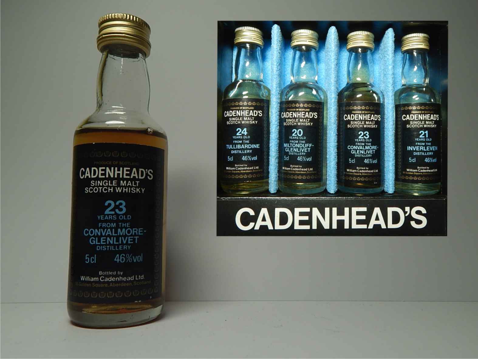 Glenlivet SMSW 23yo "Cadenhead´s" 5cl 46%vol