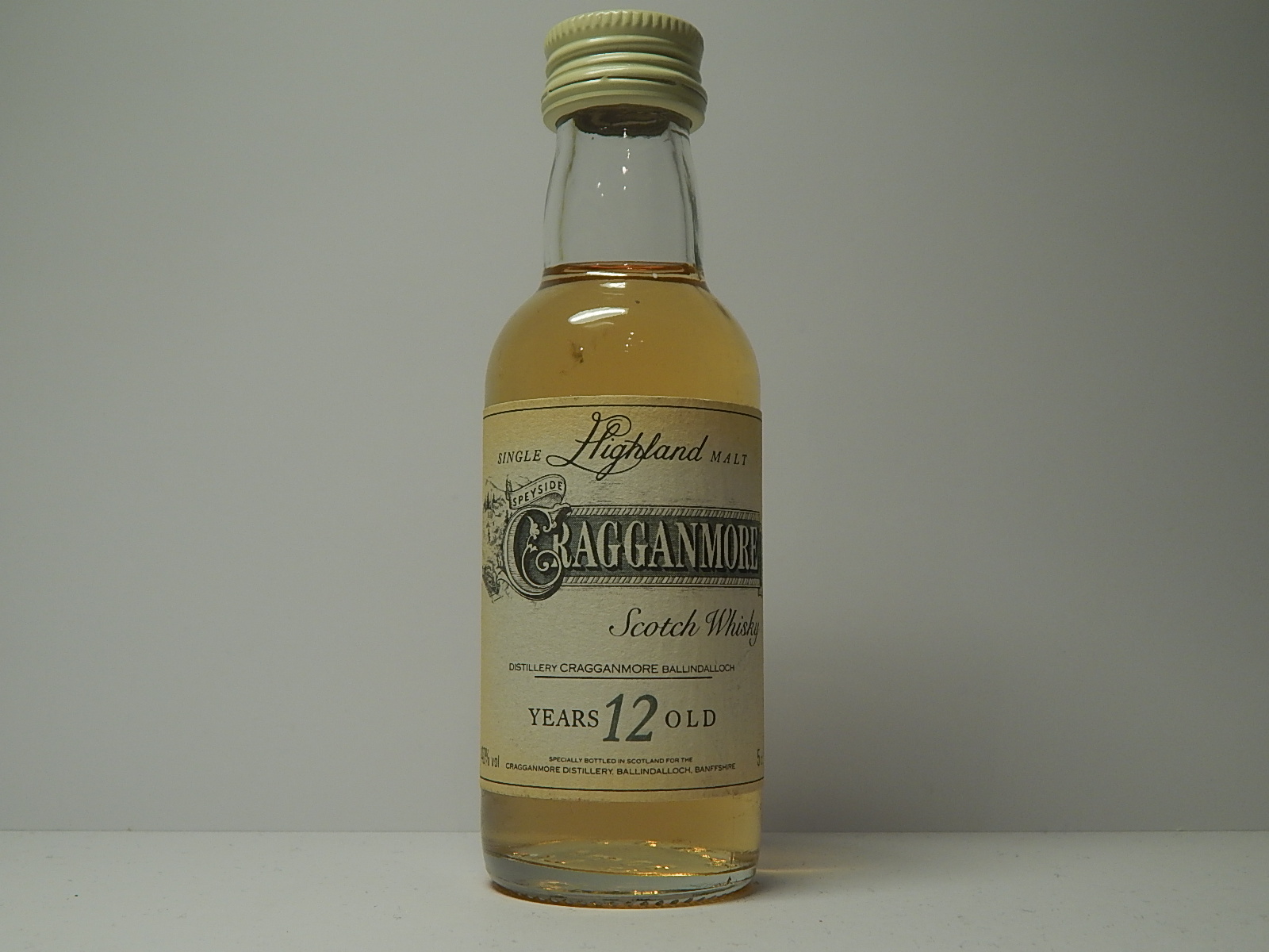 SHMSW 12yo 5cl 40%vol