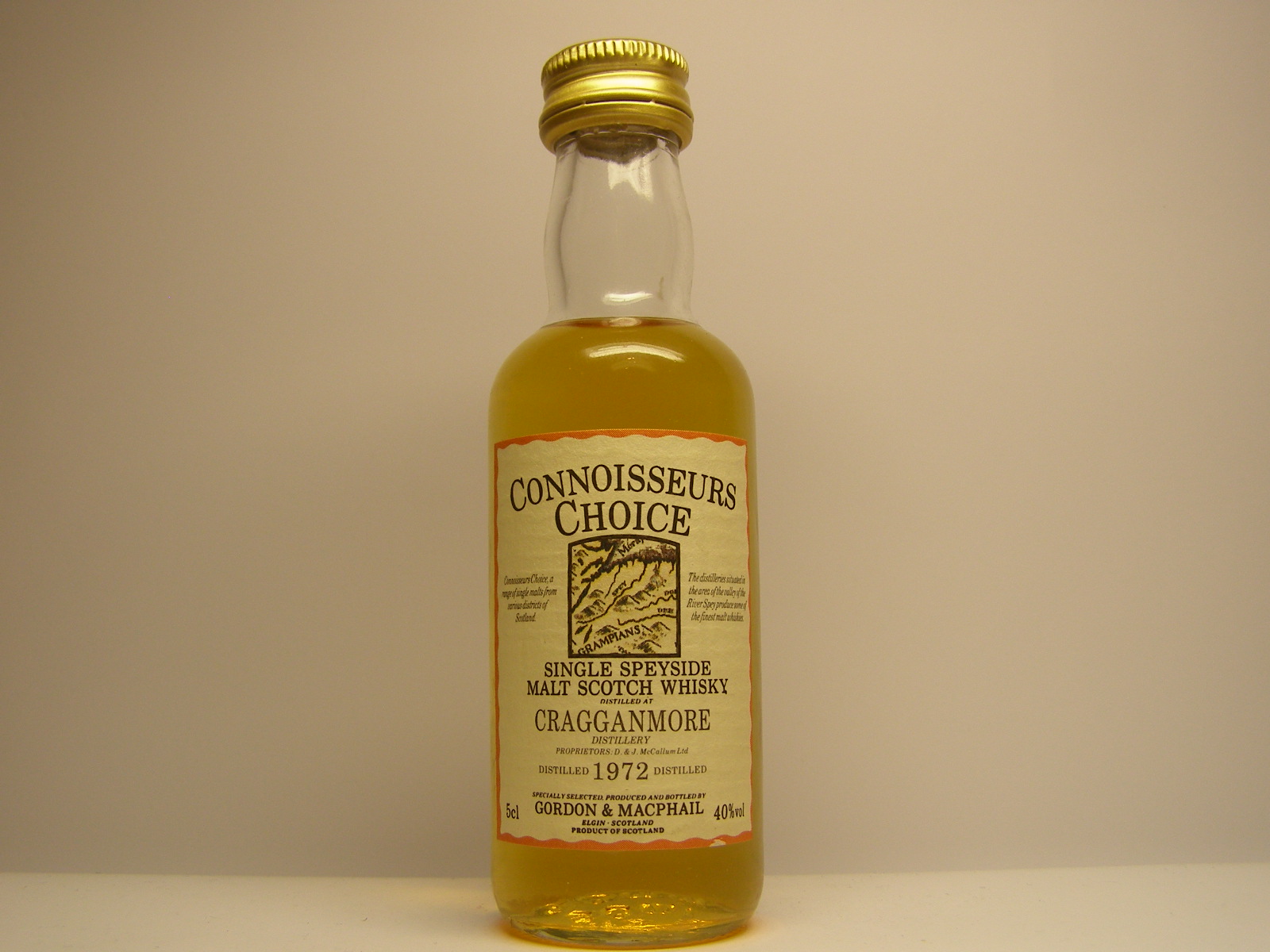 SSMSW 1972 "Connoisseurs Choice" 5cl 40%vol