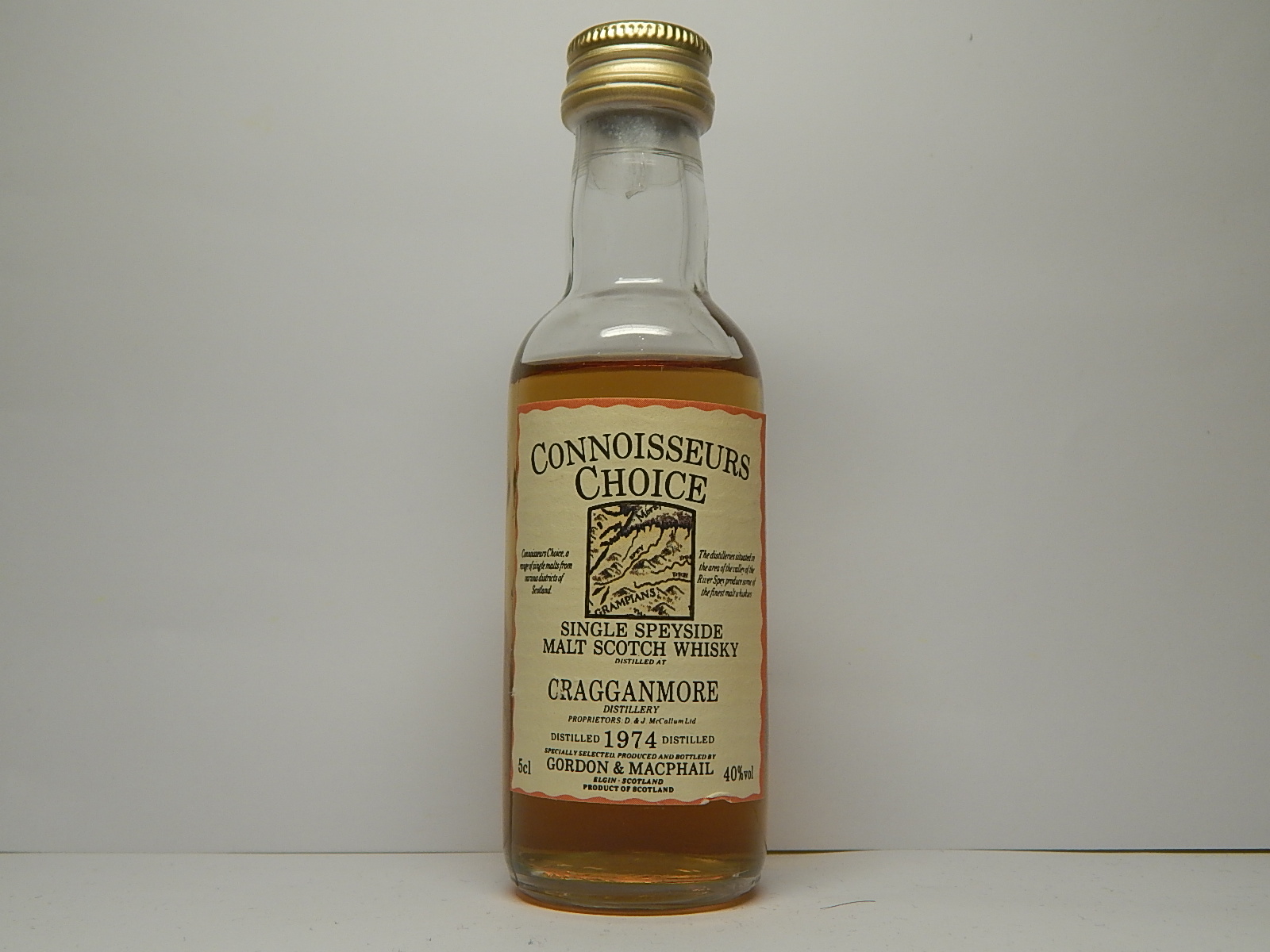 SSMSW 1974 "Connoisseurs Choice" 5cl 40%vol