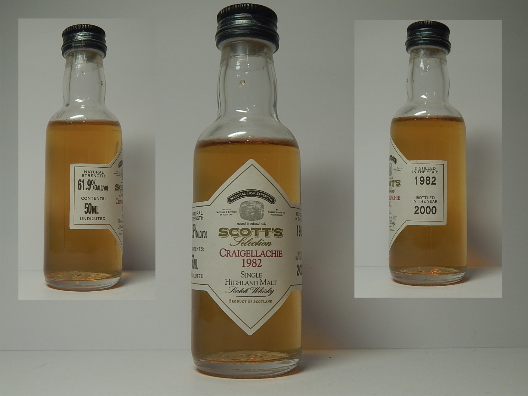 SHMSW 18yo 1982-2000 "Scott´s" 50ML 61,9%ALC/VOL