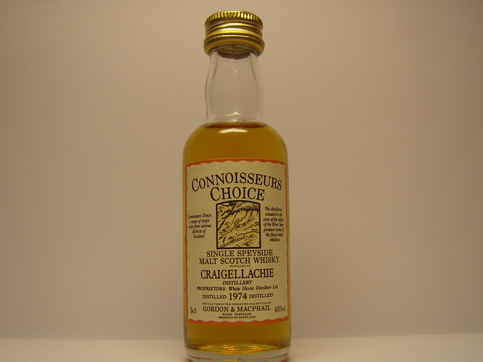 SSMSW 1974 "Connoisseurs Choice" 5cl 40%vol