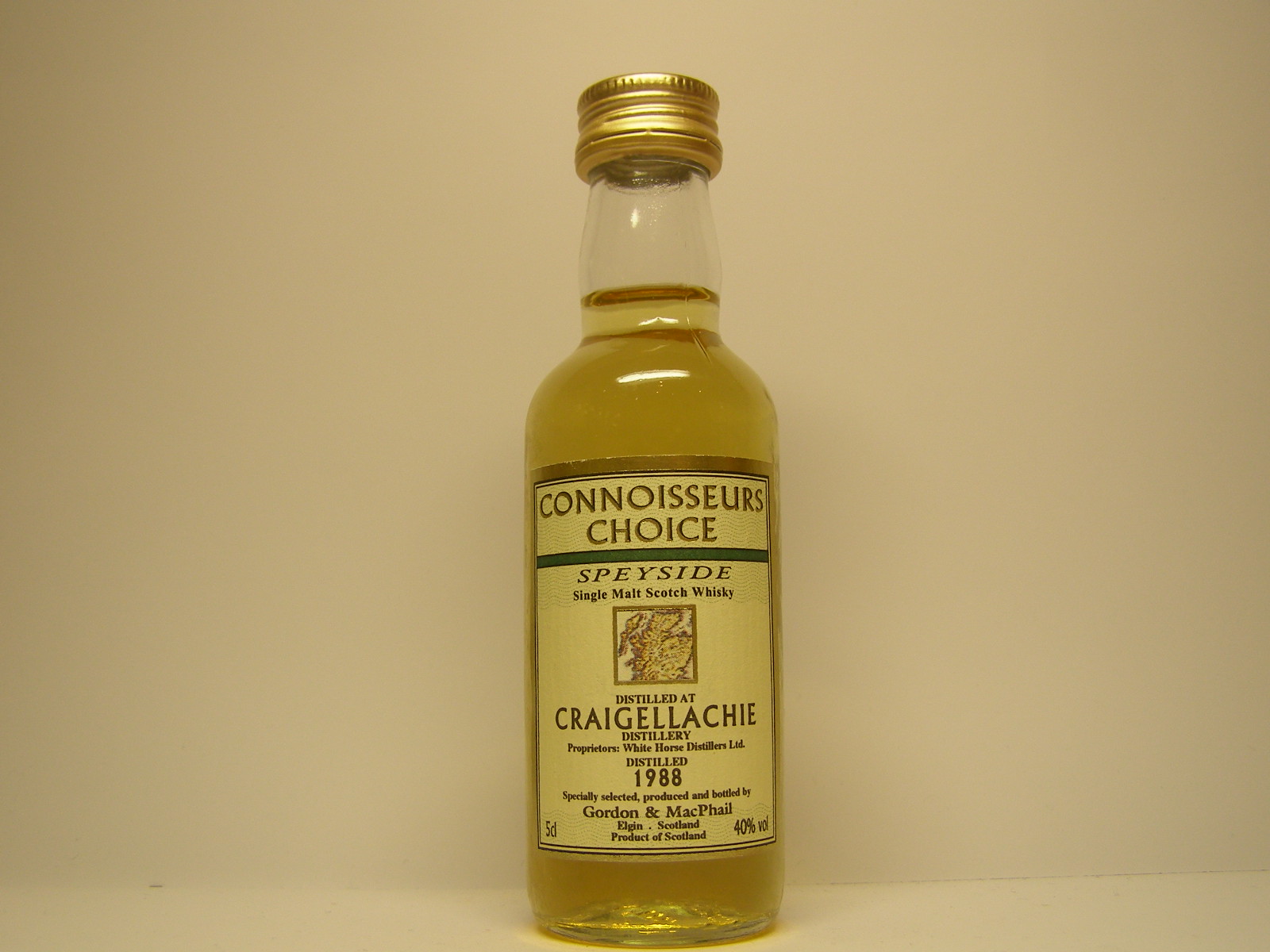 SSMSW 1988 "Connoisseurs Choice" 5cl 40%vol