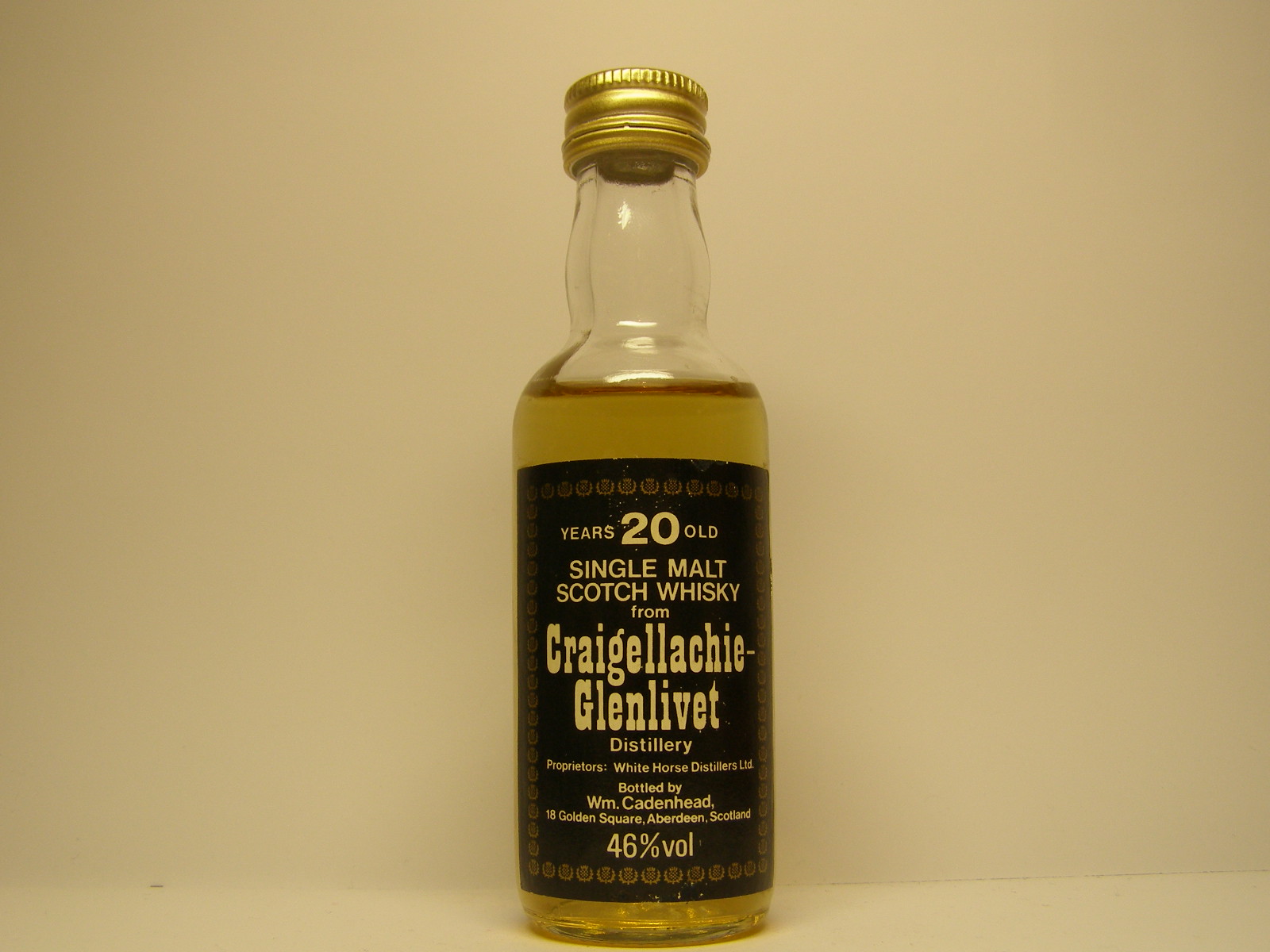 SMSW 20yo "Cadenhead´s" 46%vol