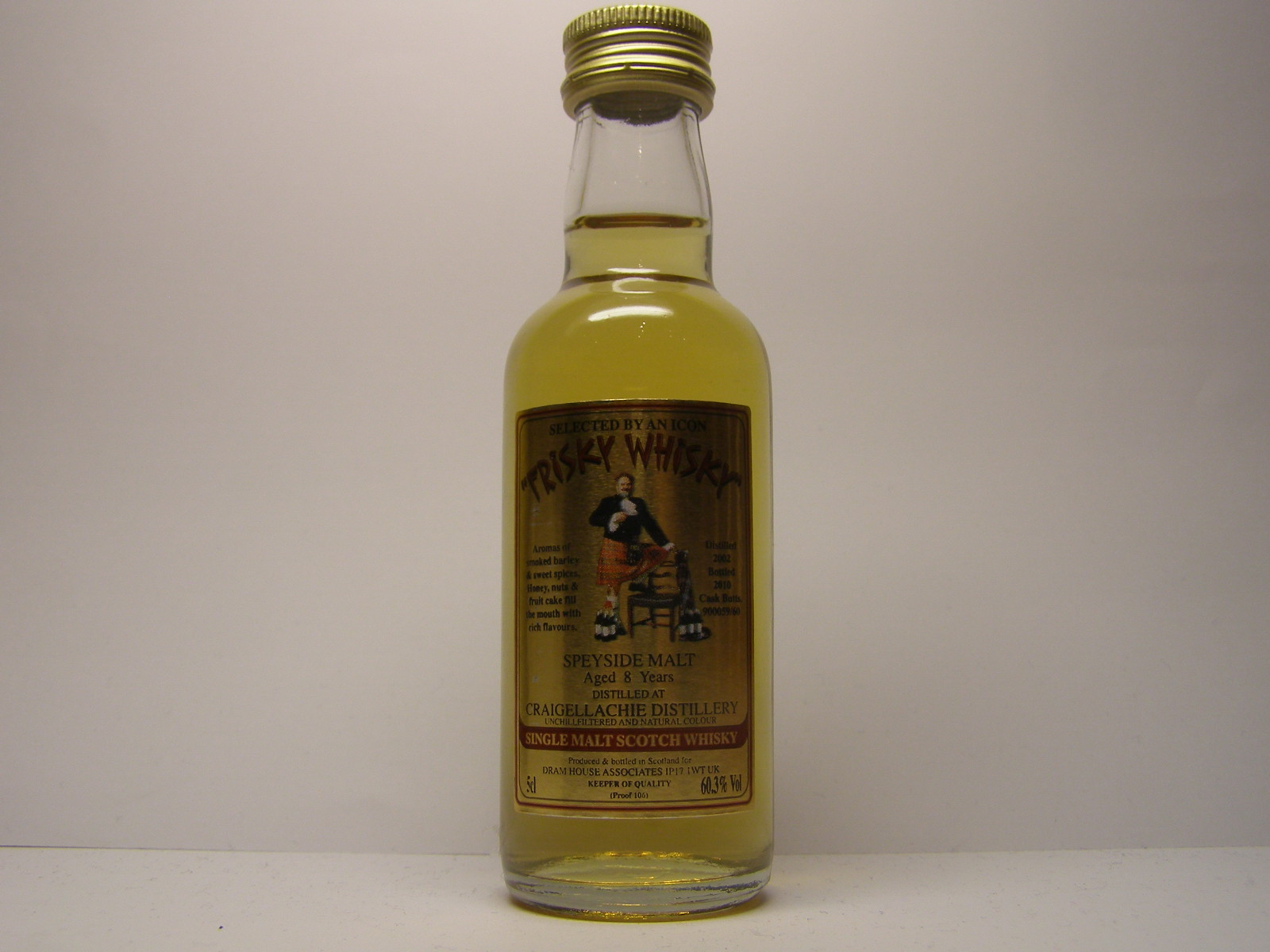 FRISKY WHISKY SMSMSW 8yo 2002-2010 5cl 60,3%Vol