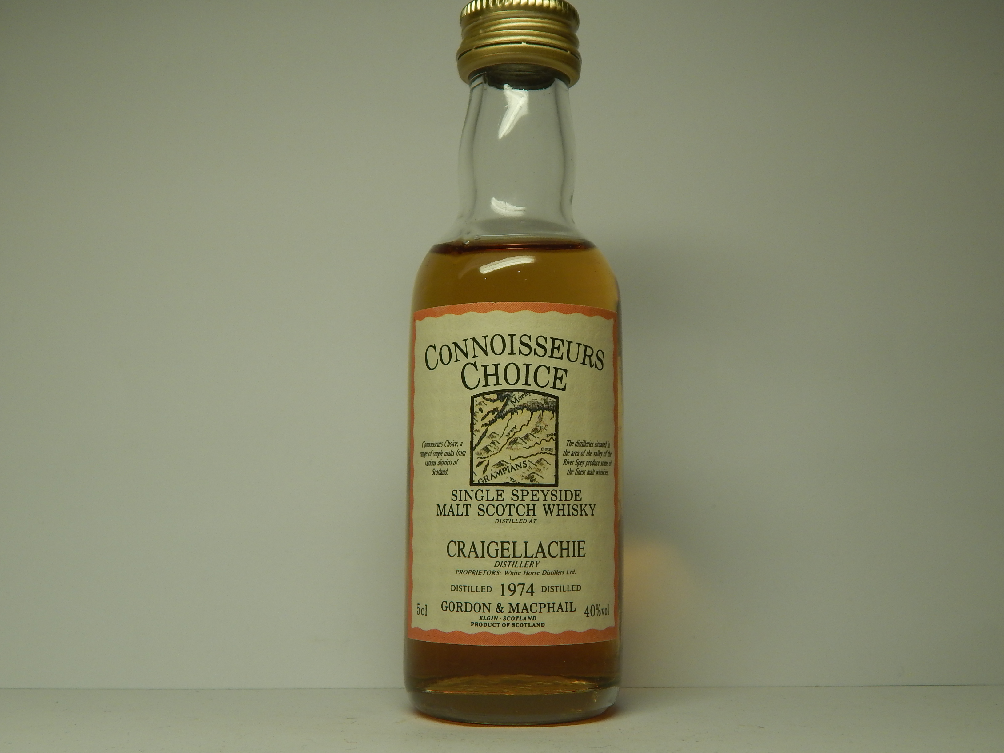 SSMSW 1974 "Connoisseurs Choice" 5cl 40%vol 