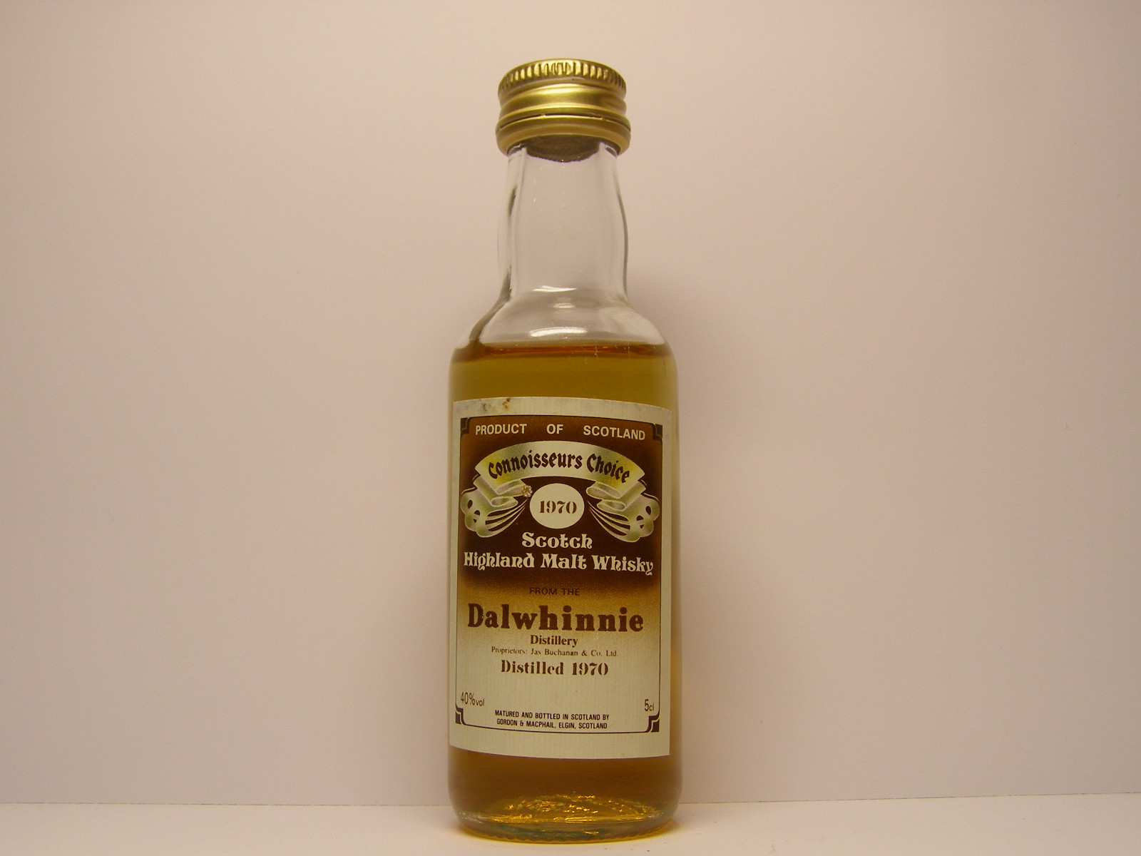 SHMW 1970 "Connoisseurs Choice" 5cl 40%vol