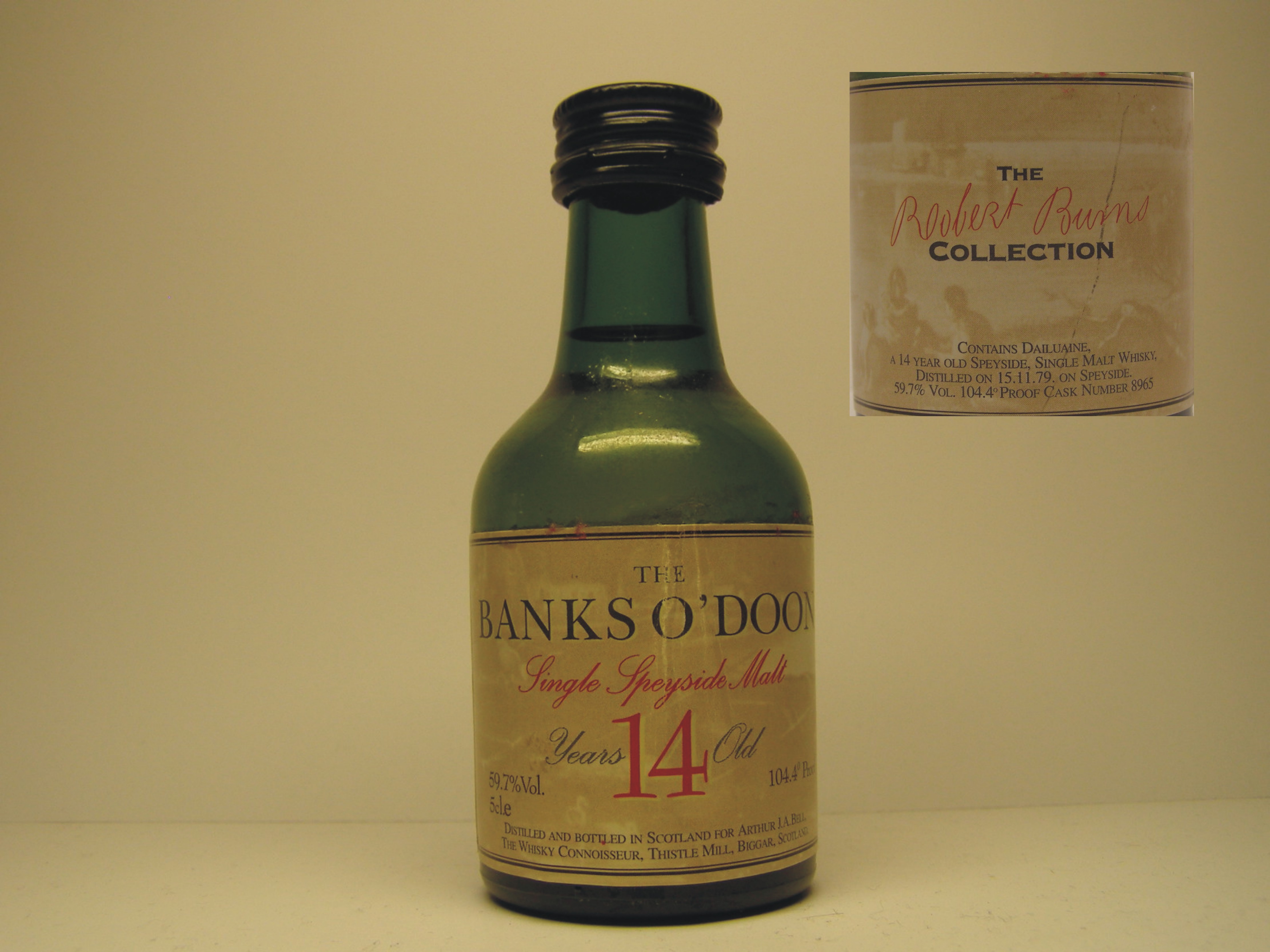 BANKS O´DOON SSMSW 14yo 1979 5cl.e 59,7%Vol. 104,4´Proof