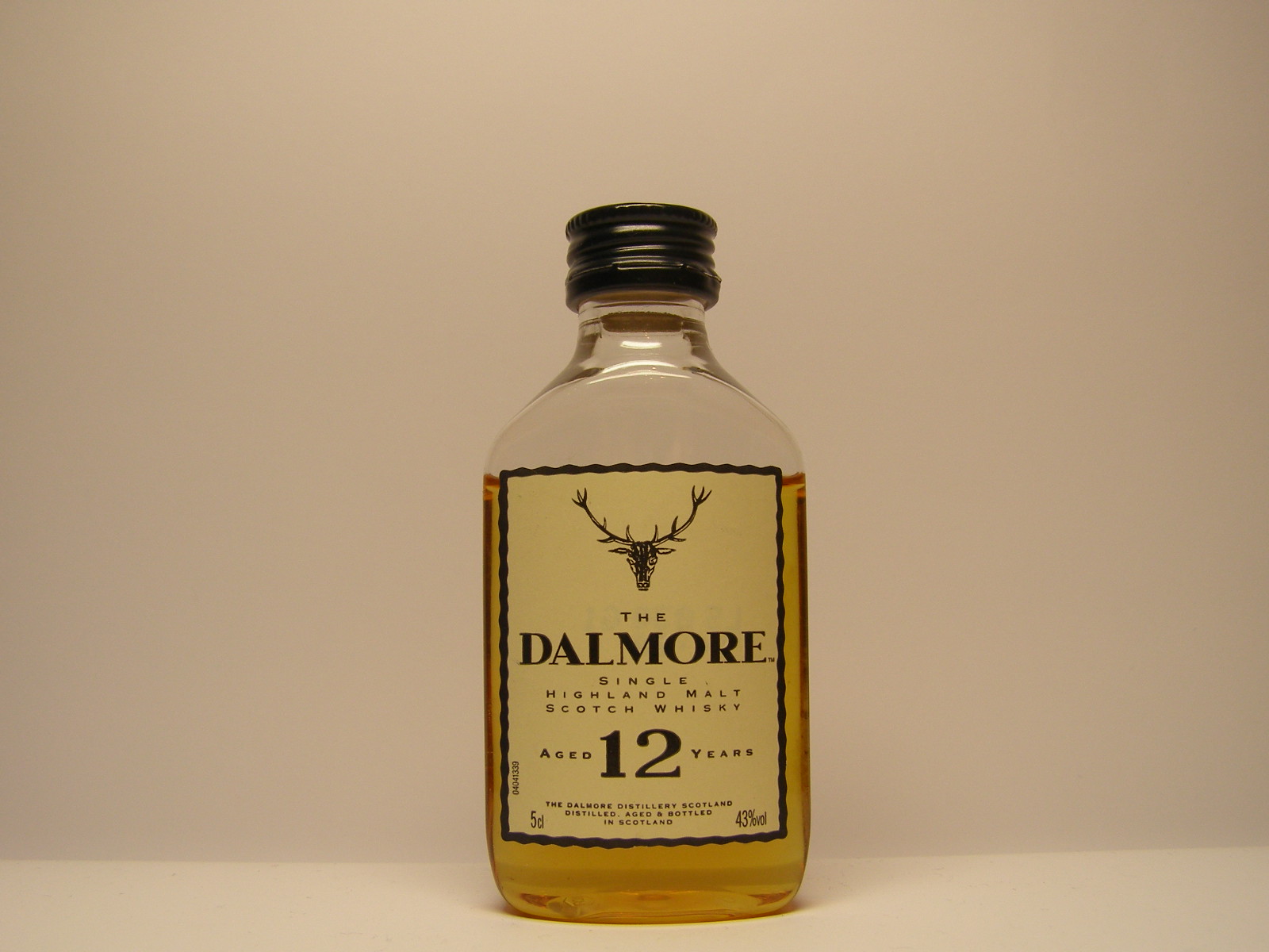 SHMSW 12yo 5cl 43%vol