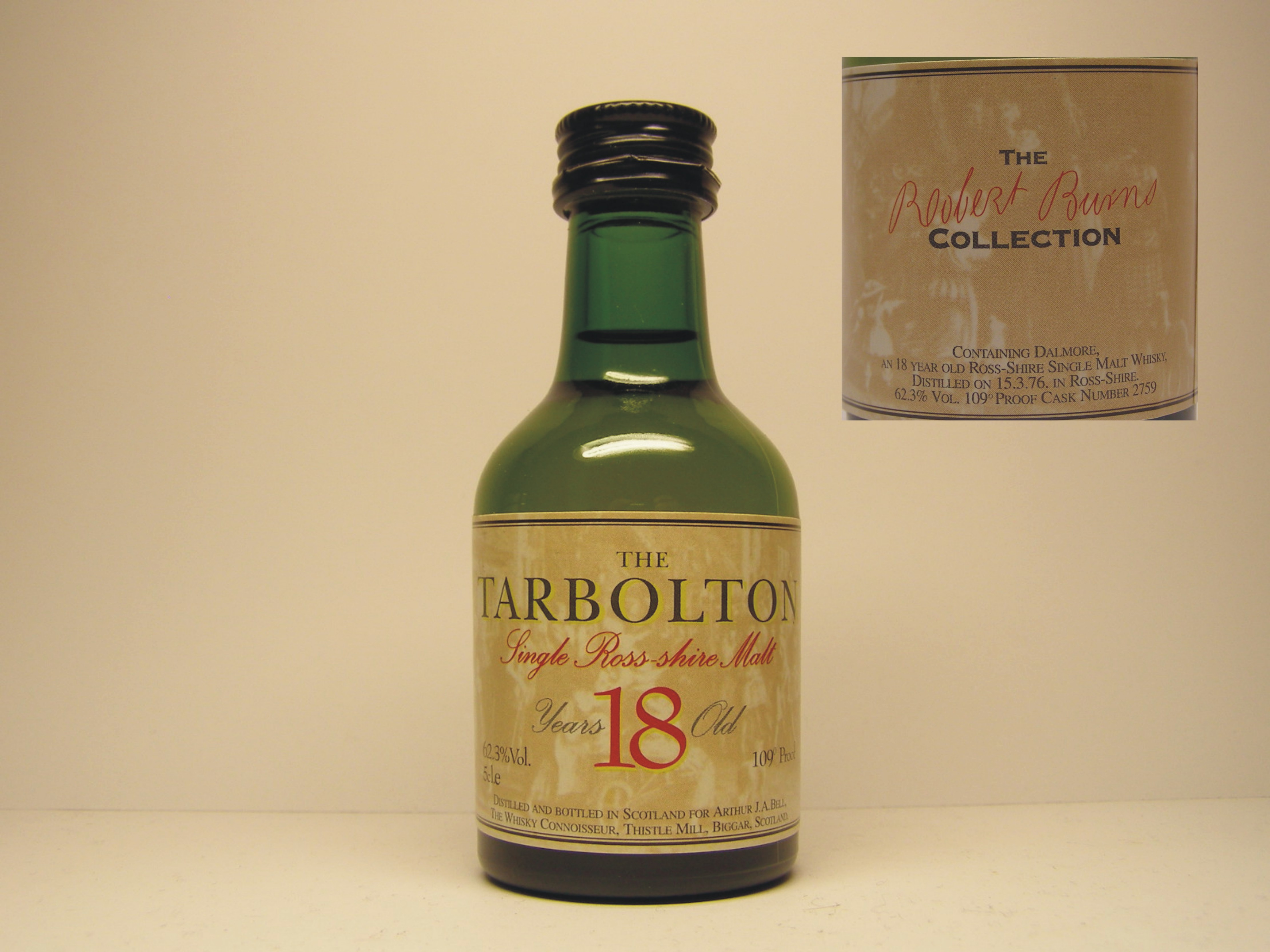 TARBOLTON SRMSW 18yo 1976 5cl.e 62,3%Vol. 109´Proof