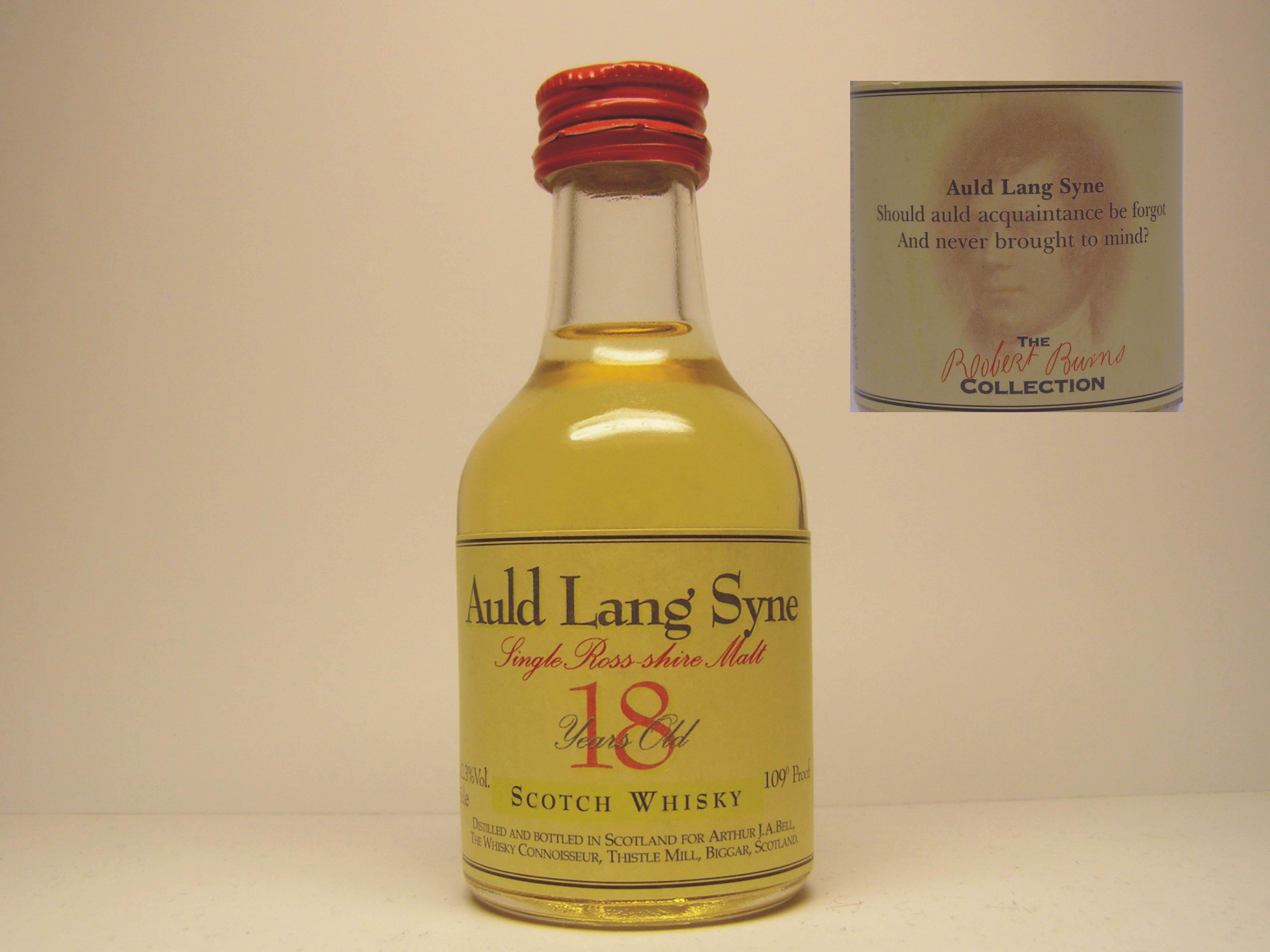 AULD LANG SYNE SRMSW 18yo 1976 5cl.e 62,3%Vol. 109´Proof