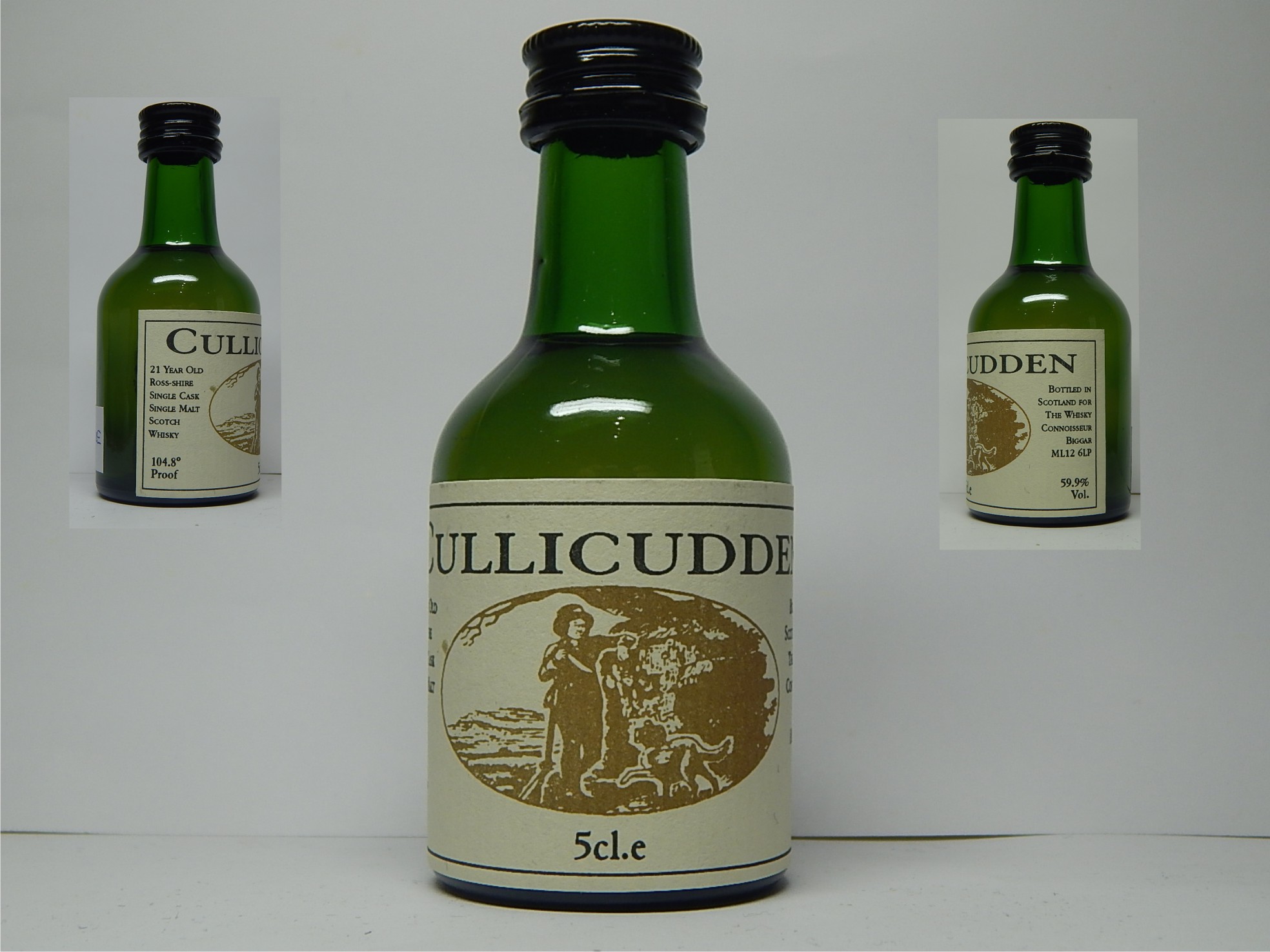 CULLICUDDEN Old RSMSW 21yo "Whisky Connoisseur" 5cl.e 59,9%Vol. 104,8´Proof