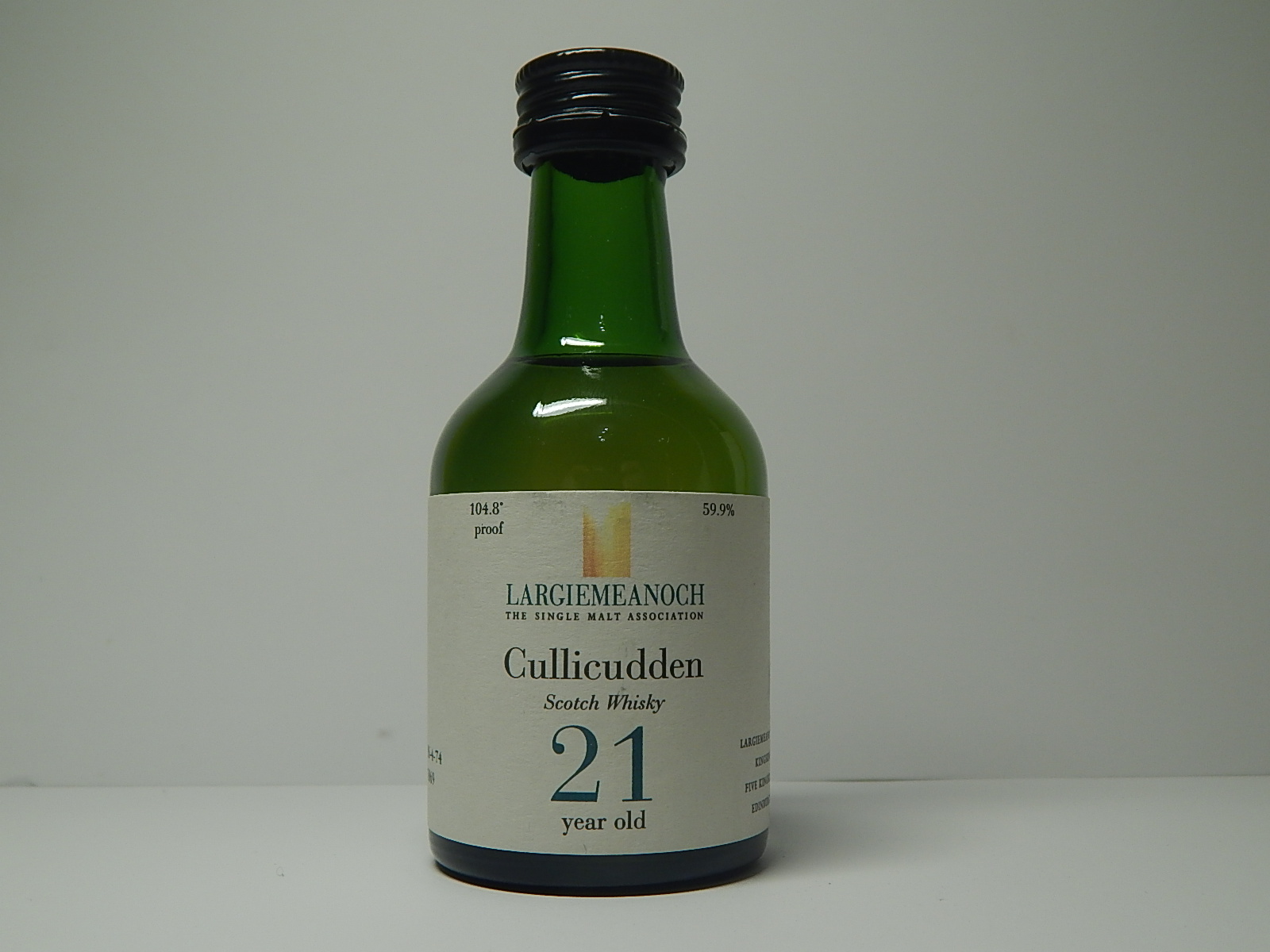 CULLICUDEN SMSW 21yo "Single Malt Association" 5cl 59,9% 104,8´proof 