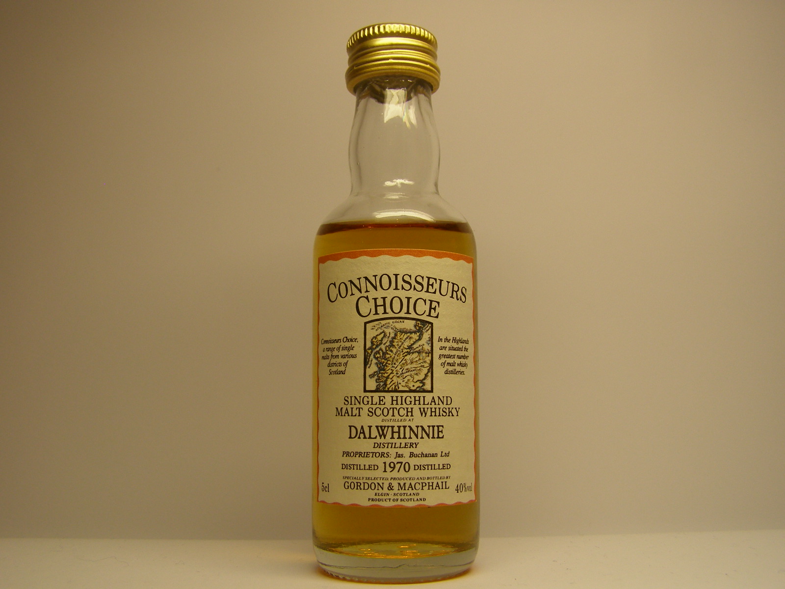 SHMSW 1970 "Connoisseurs Choice" 5cl 40%vol