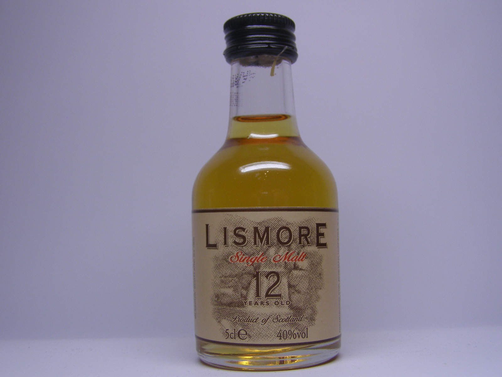 LISMORE SMSW 12yo 5cle 40%vol