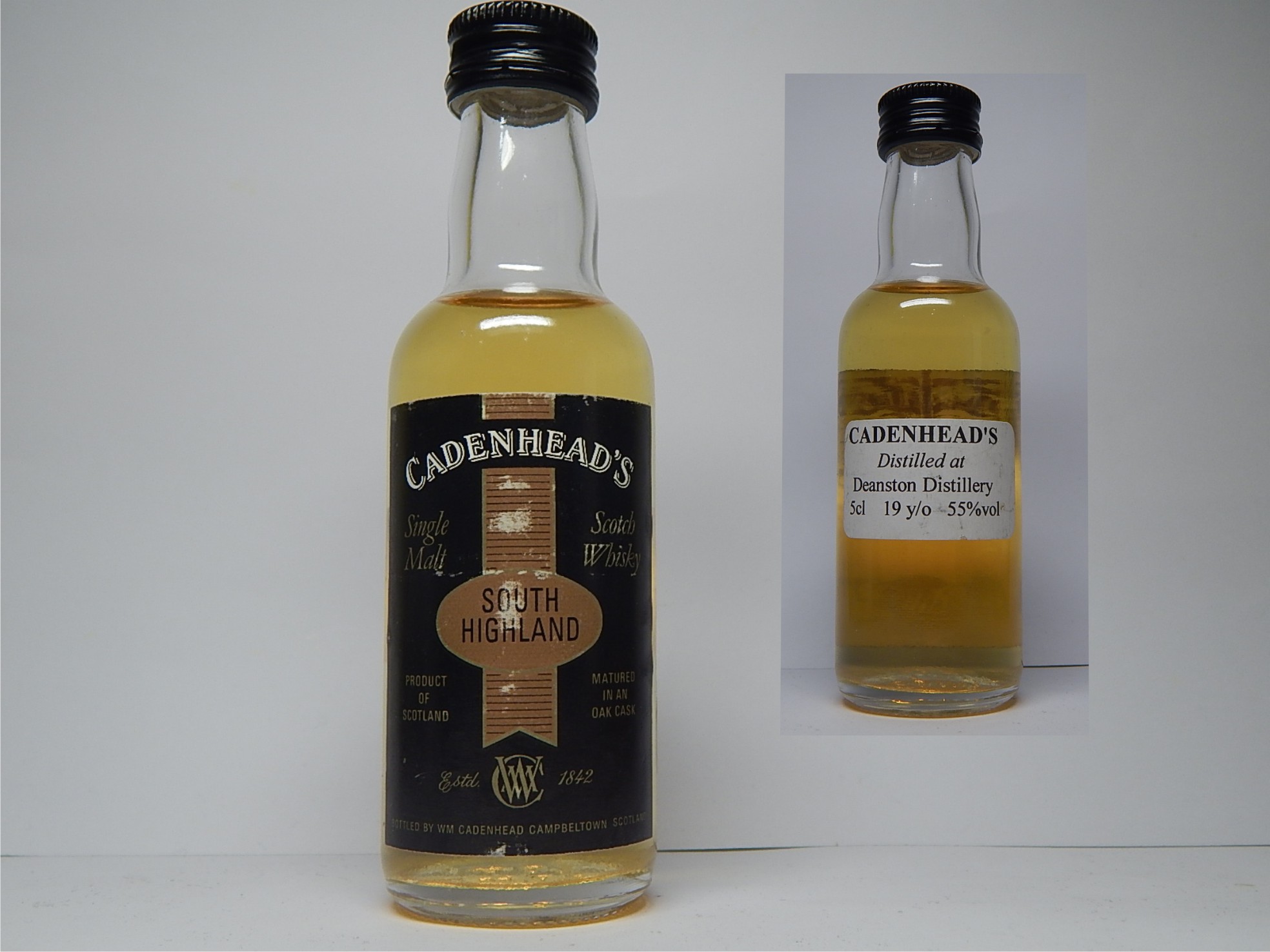 SHSMSW 19yo "Cadenhead´s" 5cl 55%vol