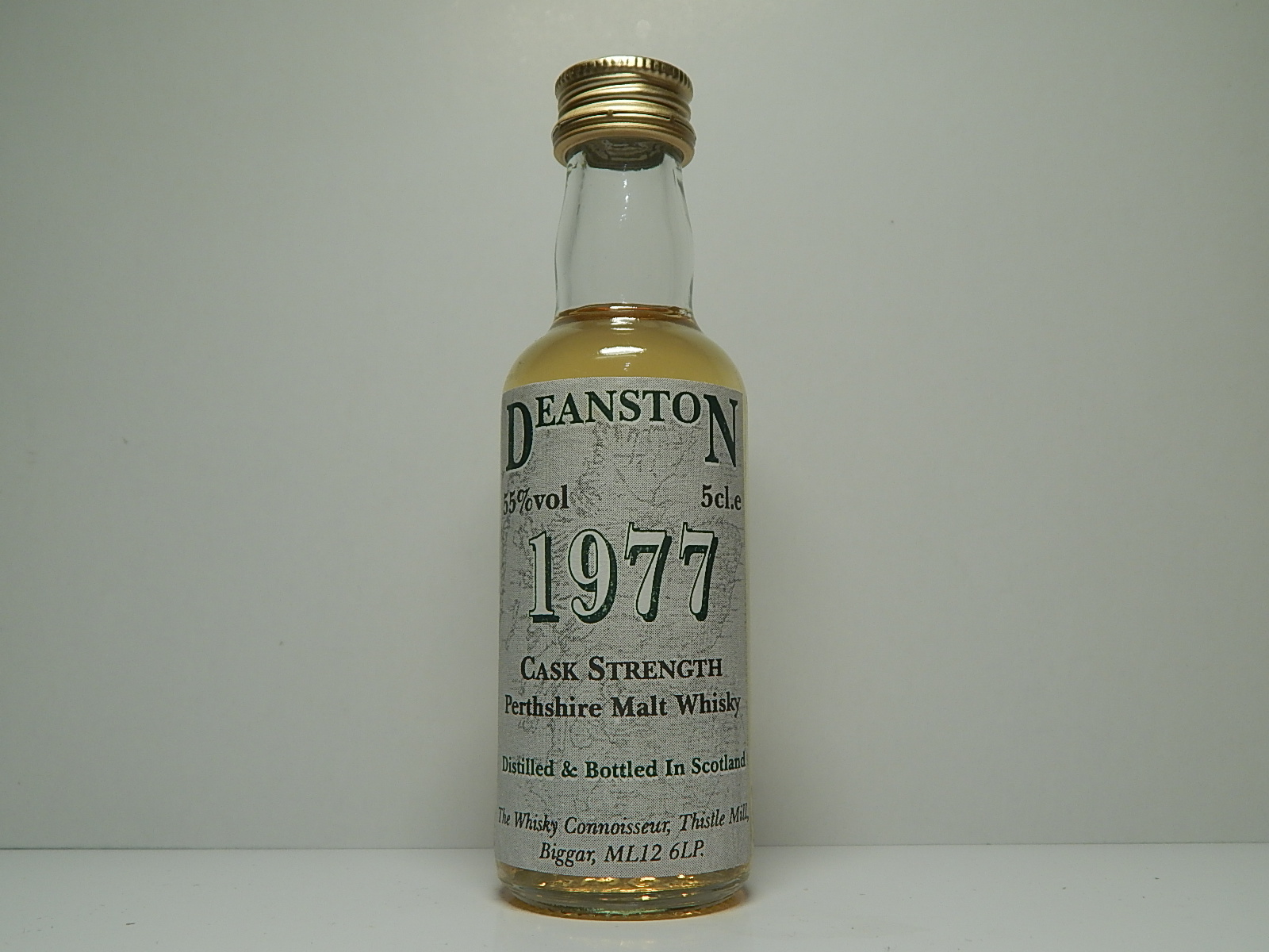 CS PMW 1977 " Whisky Connoisseur" 5cle 55%vol