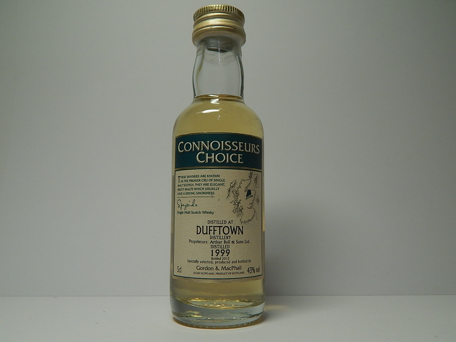 SSMSW 1999 "Connoisseurs Choice" 5cl 43%vol