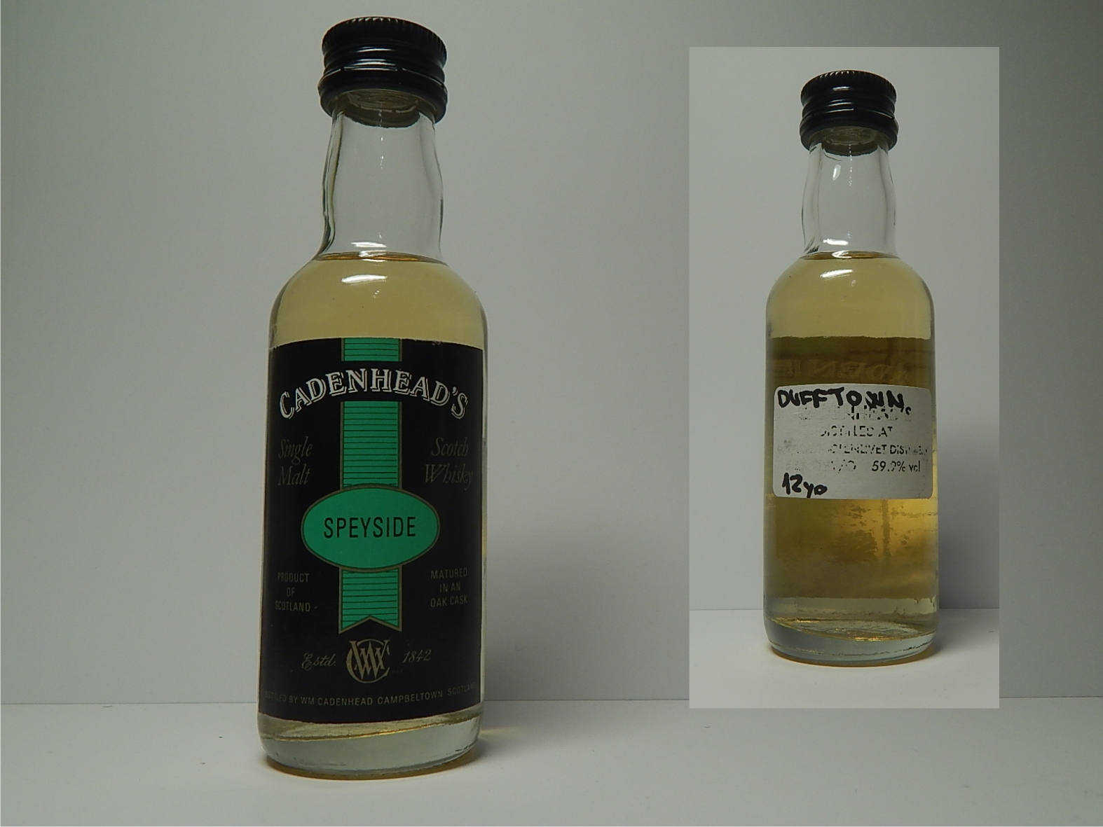 SSMSW 12yo "Cadenhead´s" 5cl 59.5%vol