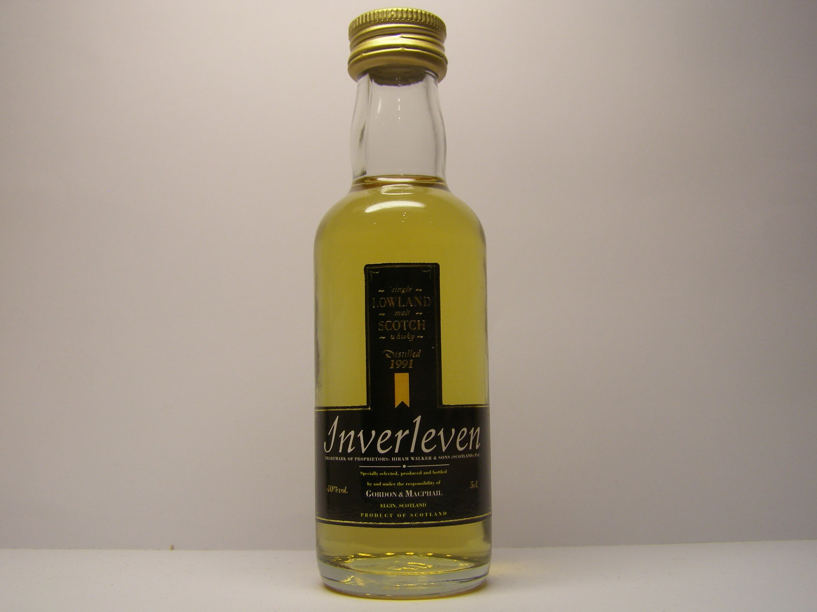 INVERLEVEN SLMSW 1991 5cl. 40%vol.