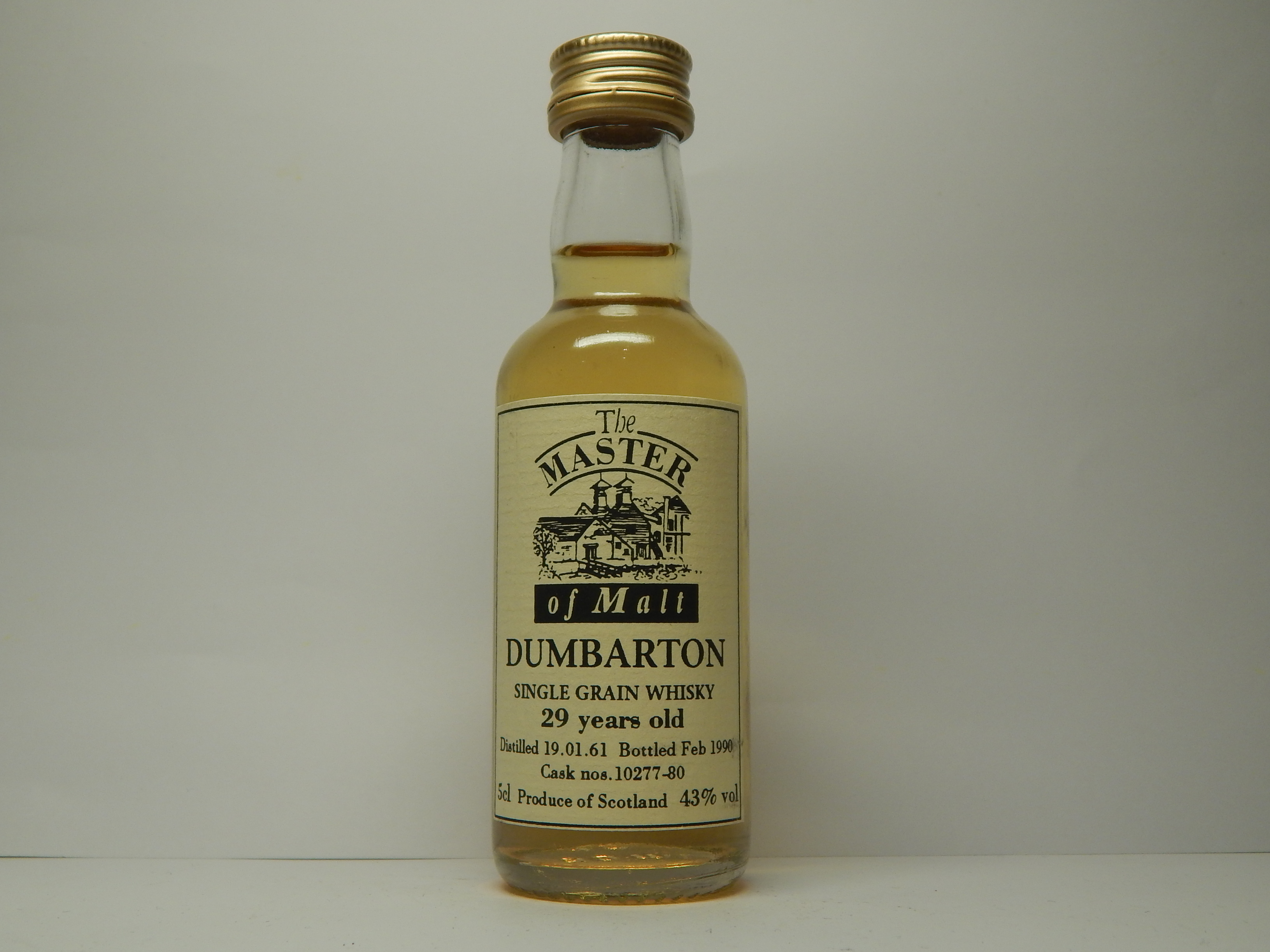 SGW 29yo 1961-1990 "Master of Malt" 5cl 43%vol