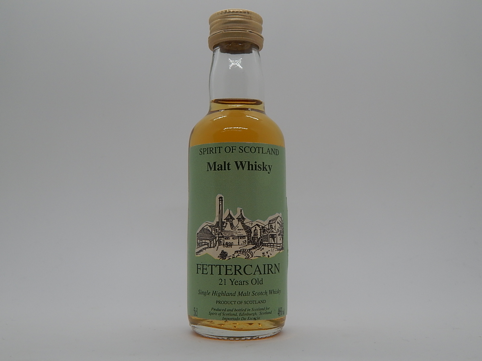 MW SHMSW 21yo "Spirtit of Scotland" 5cl 46%vol