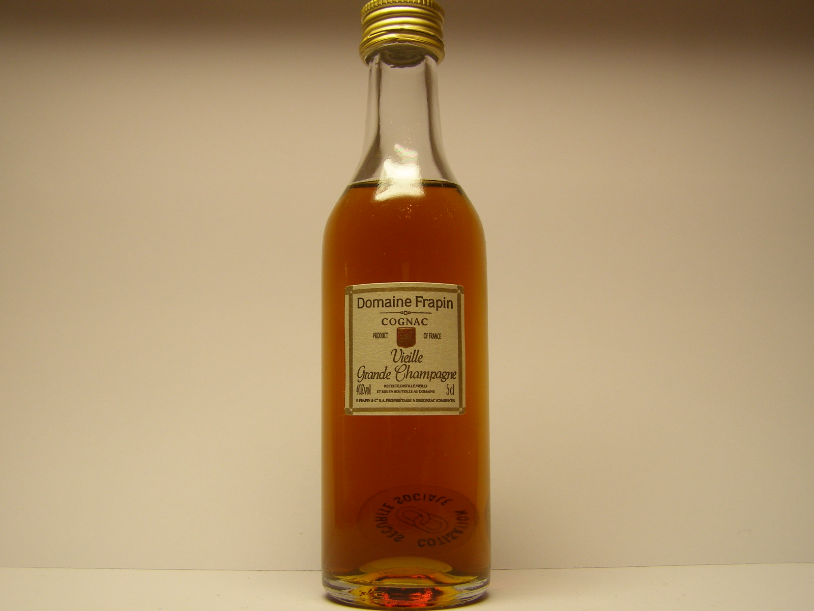 DOMAINE Vielle Grande Champagne Cognac 