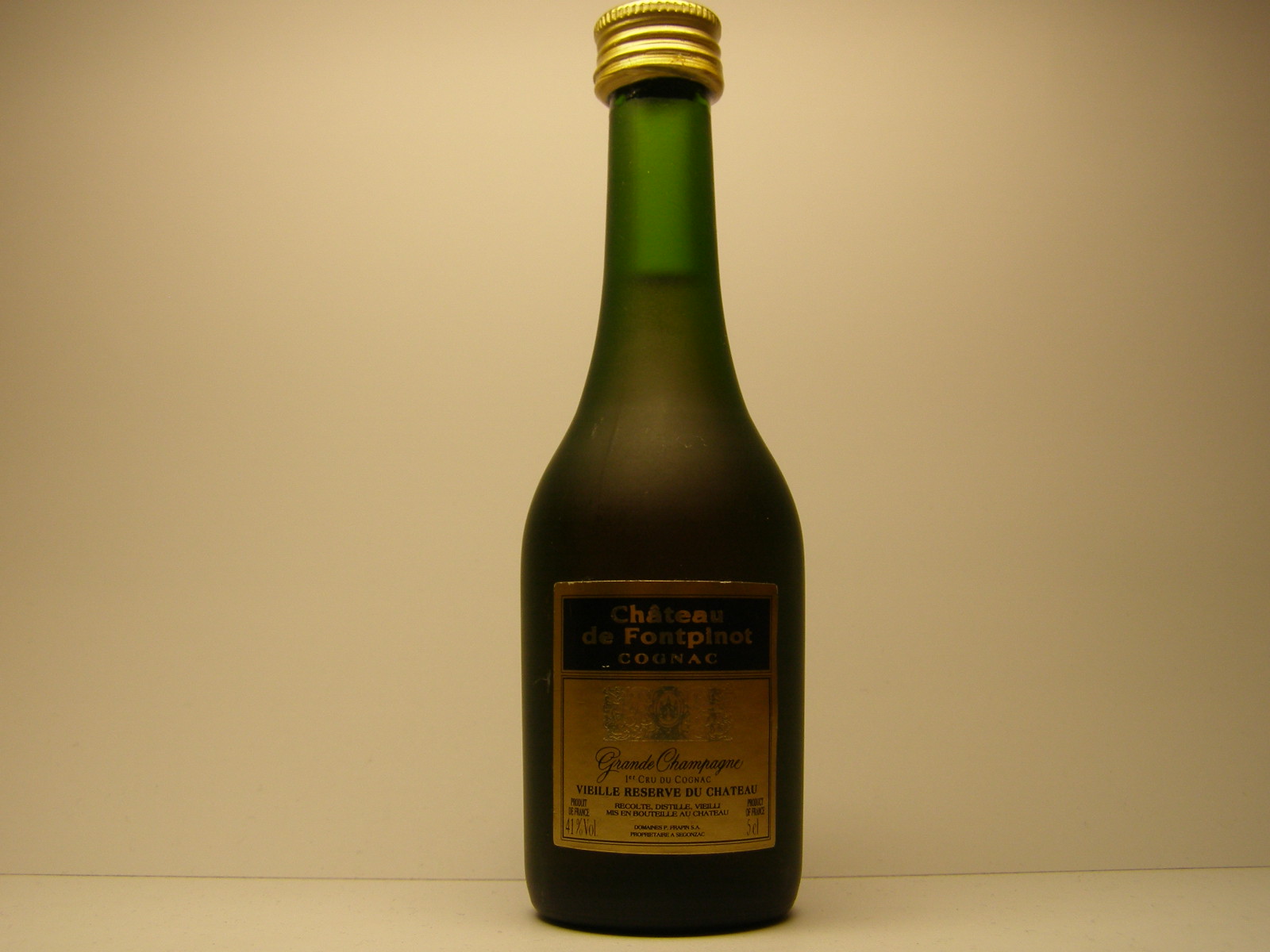 CHATEAU de FONTPINOT Grande Champagne Cognac