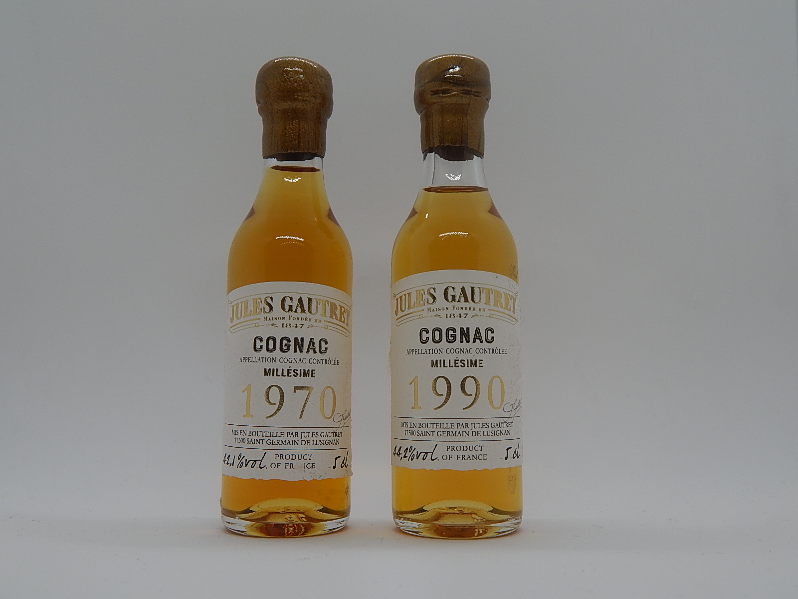 MILLESIME 1970 - 1990 Cognac